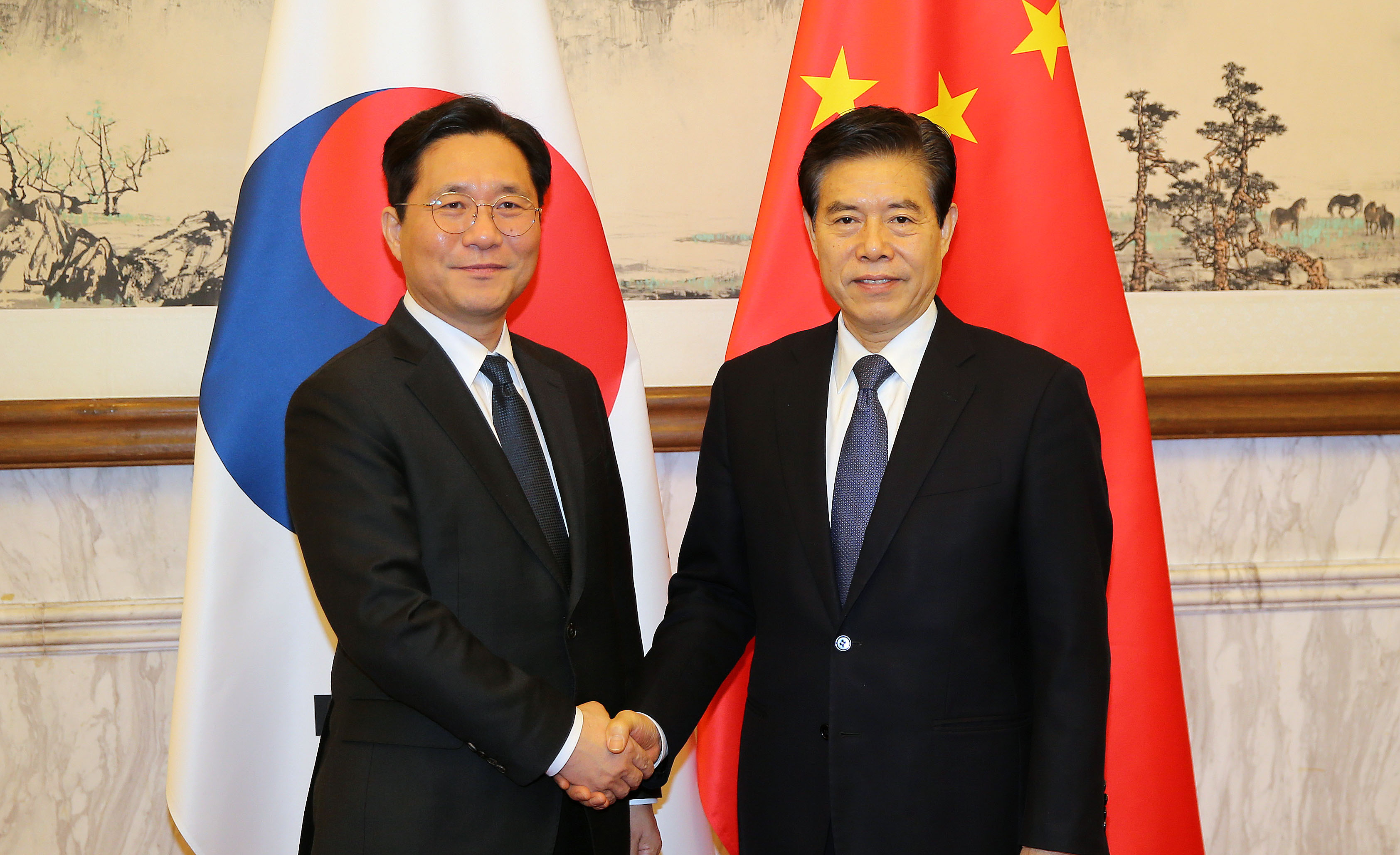중국 상무부 부장 면담 1