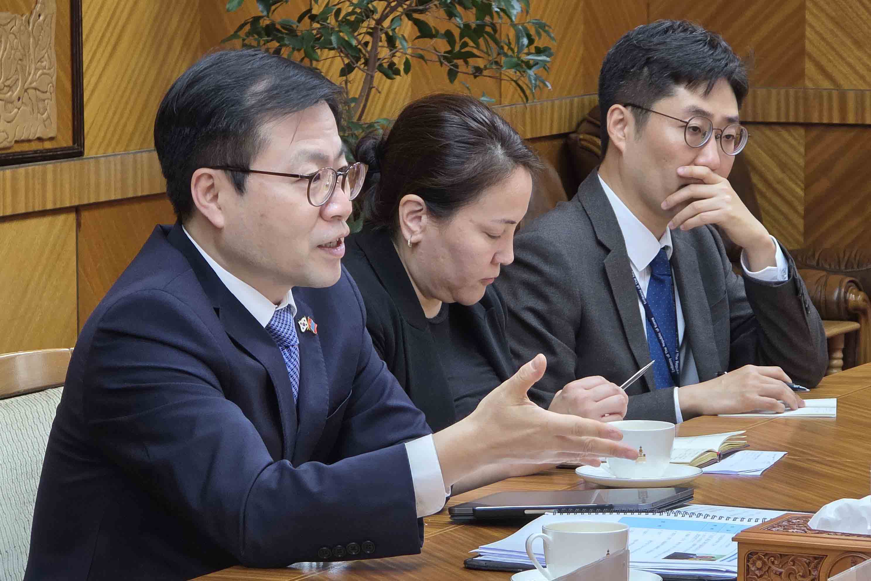 몽골 산업광물자원부 장관 면담 5