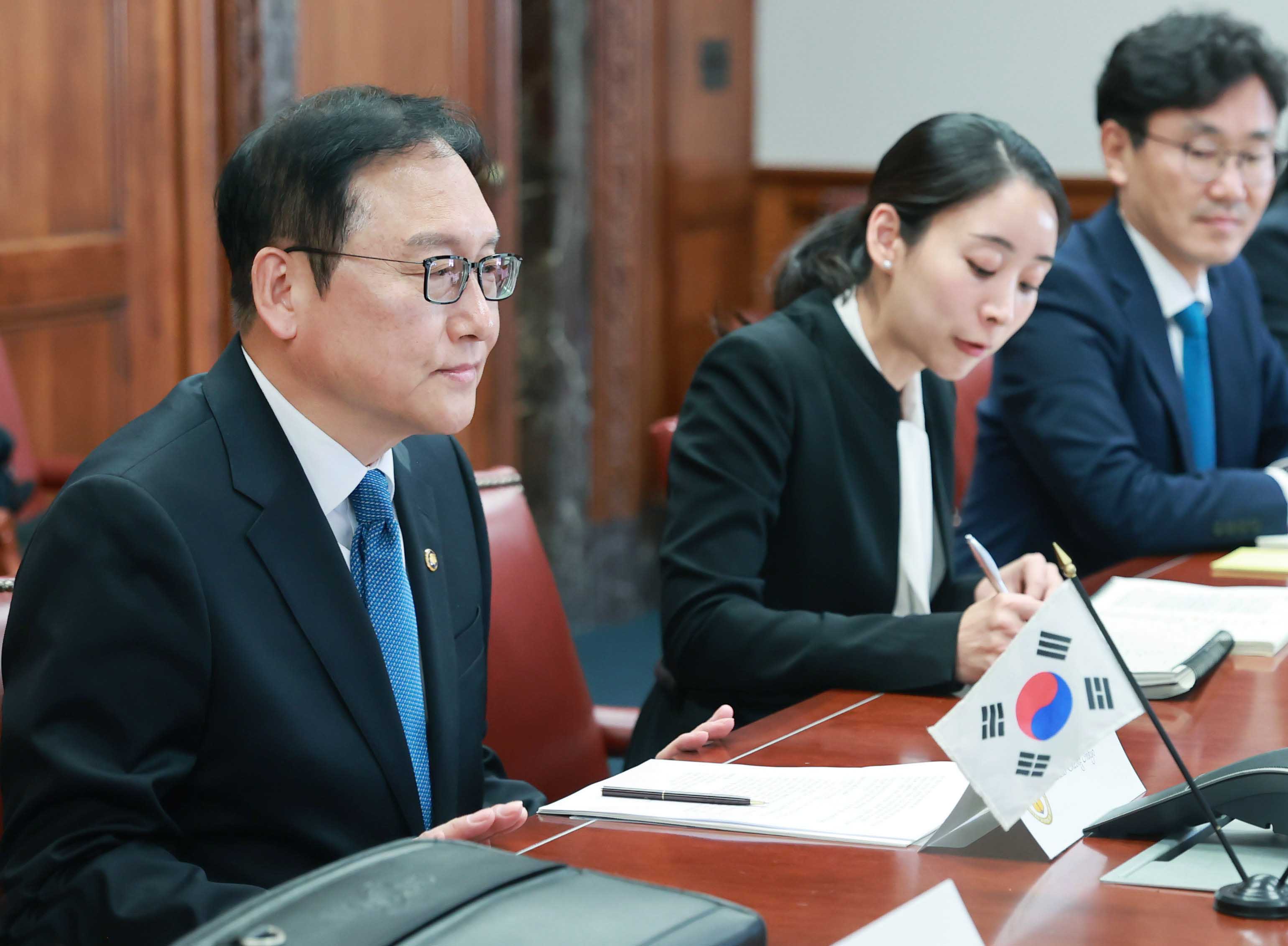 미국 상무부 부장관 면담 3