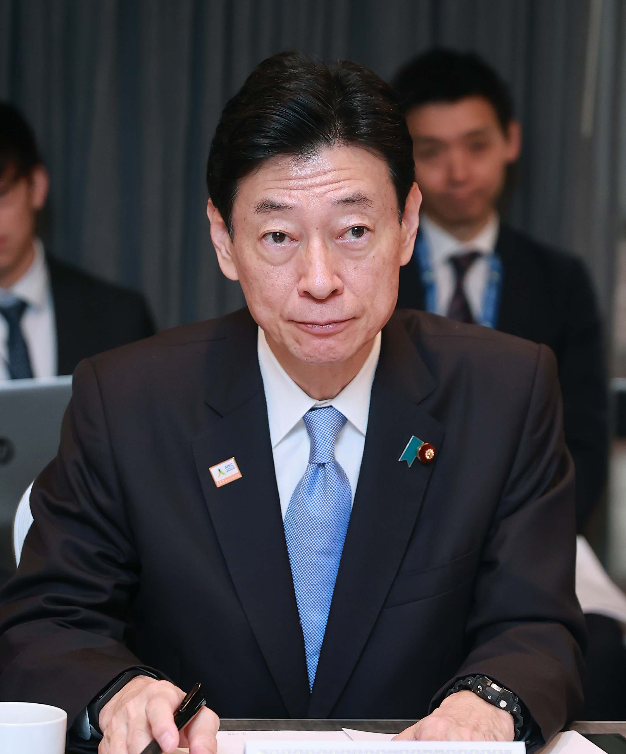 일본 경제산업대신 면담 5