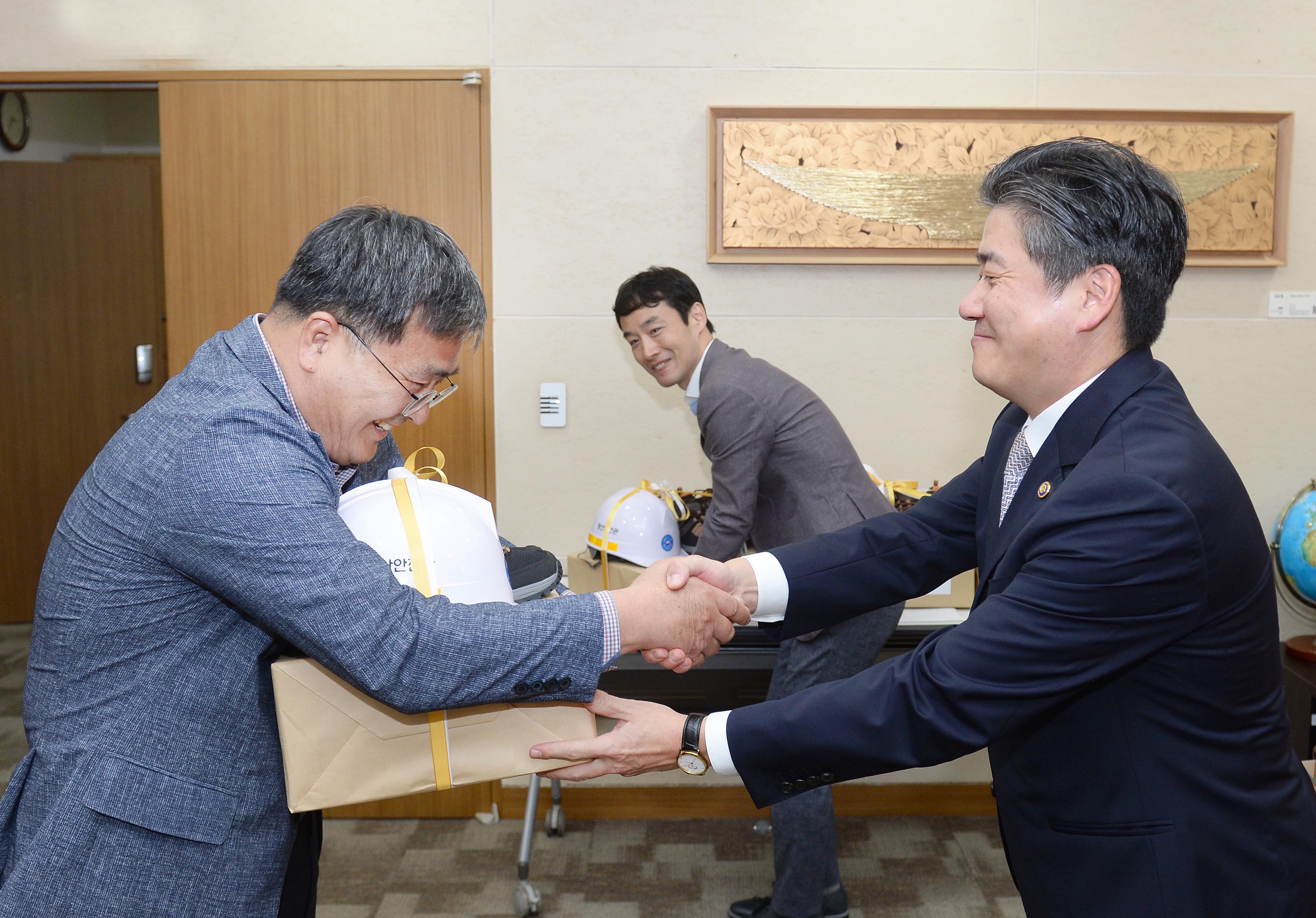 광산안전관 근무복 수여식 3