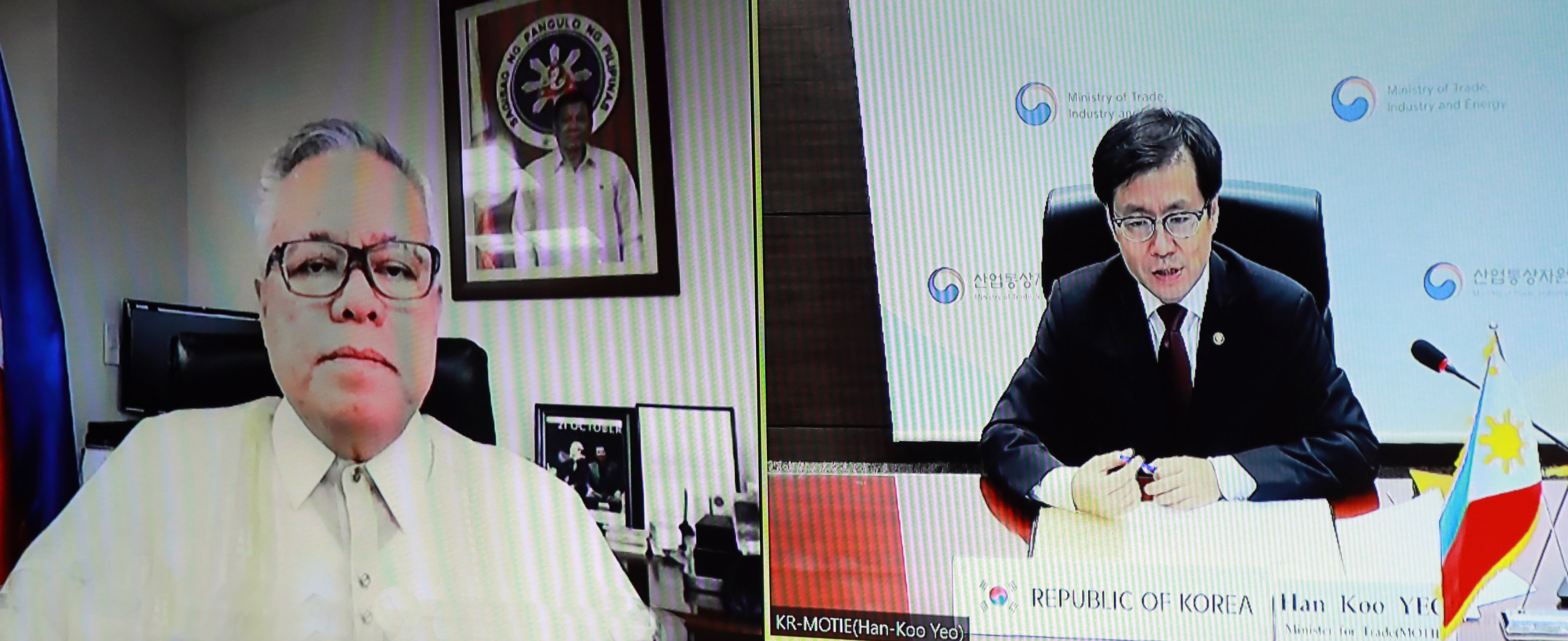 필리핀 통상산업부 장관 면담 6