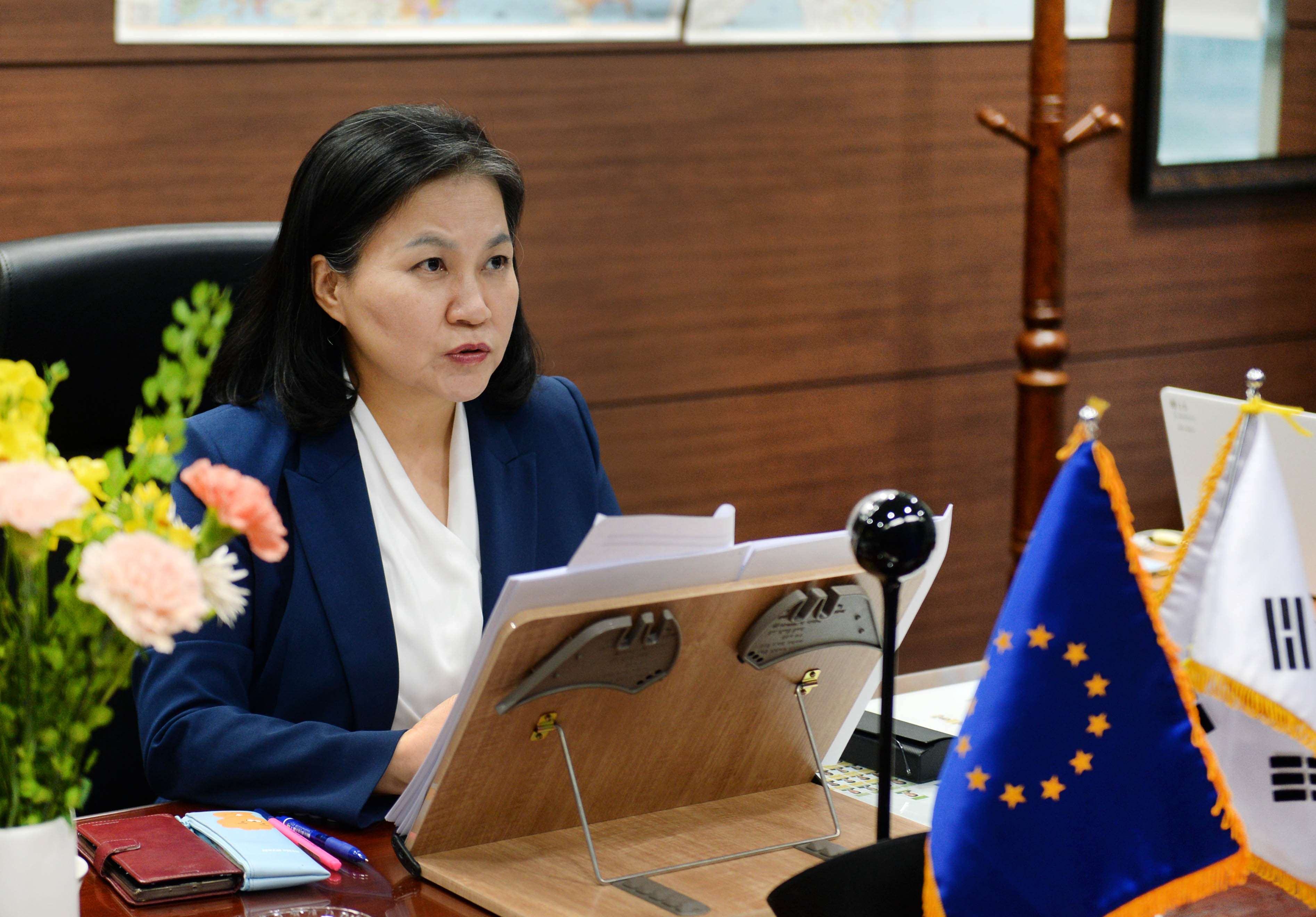 한-EU 통상장관 화상회의 3