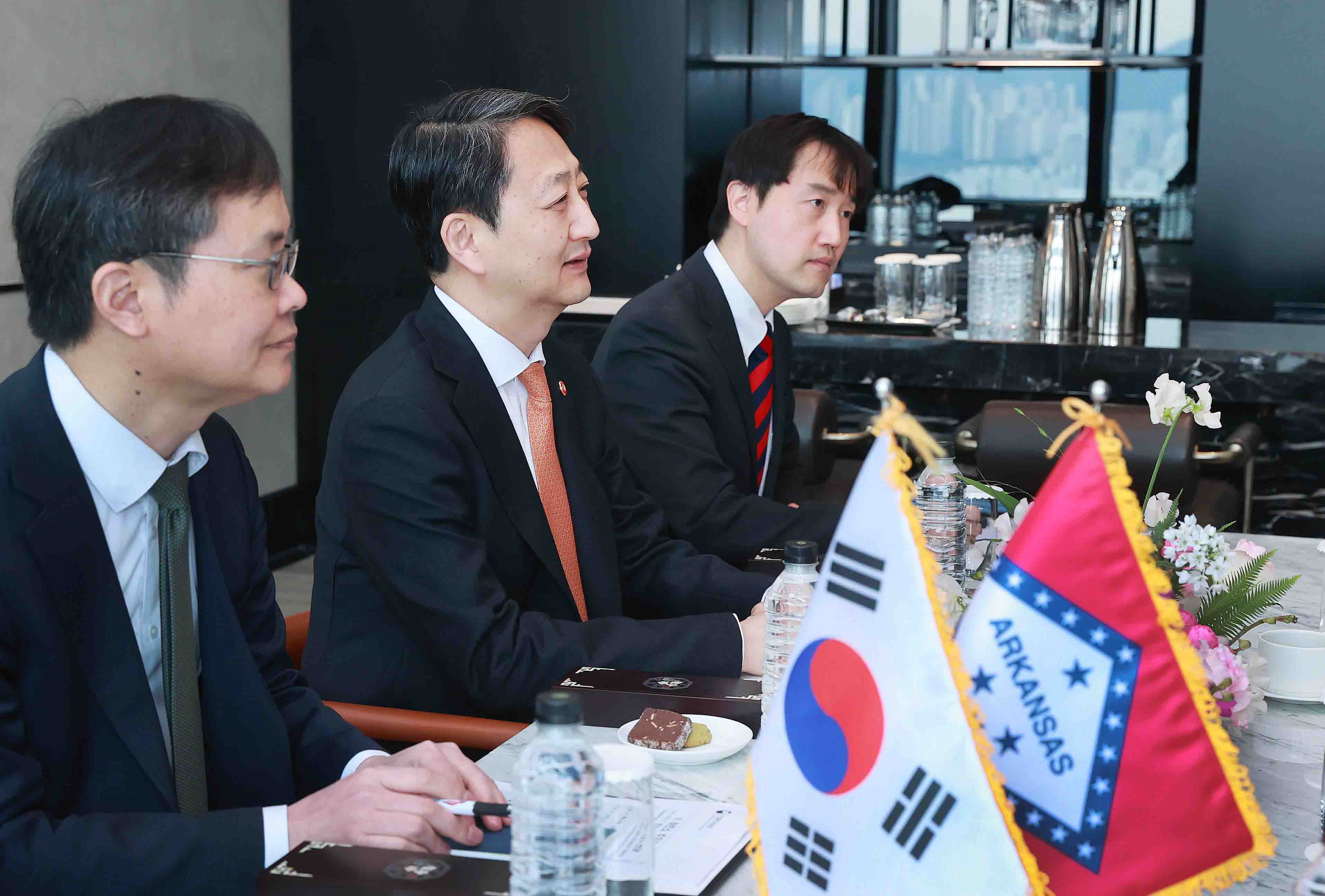 미국 아칸소 주지사 면담 4