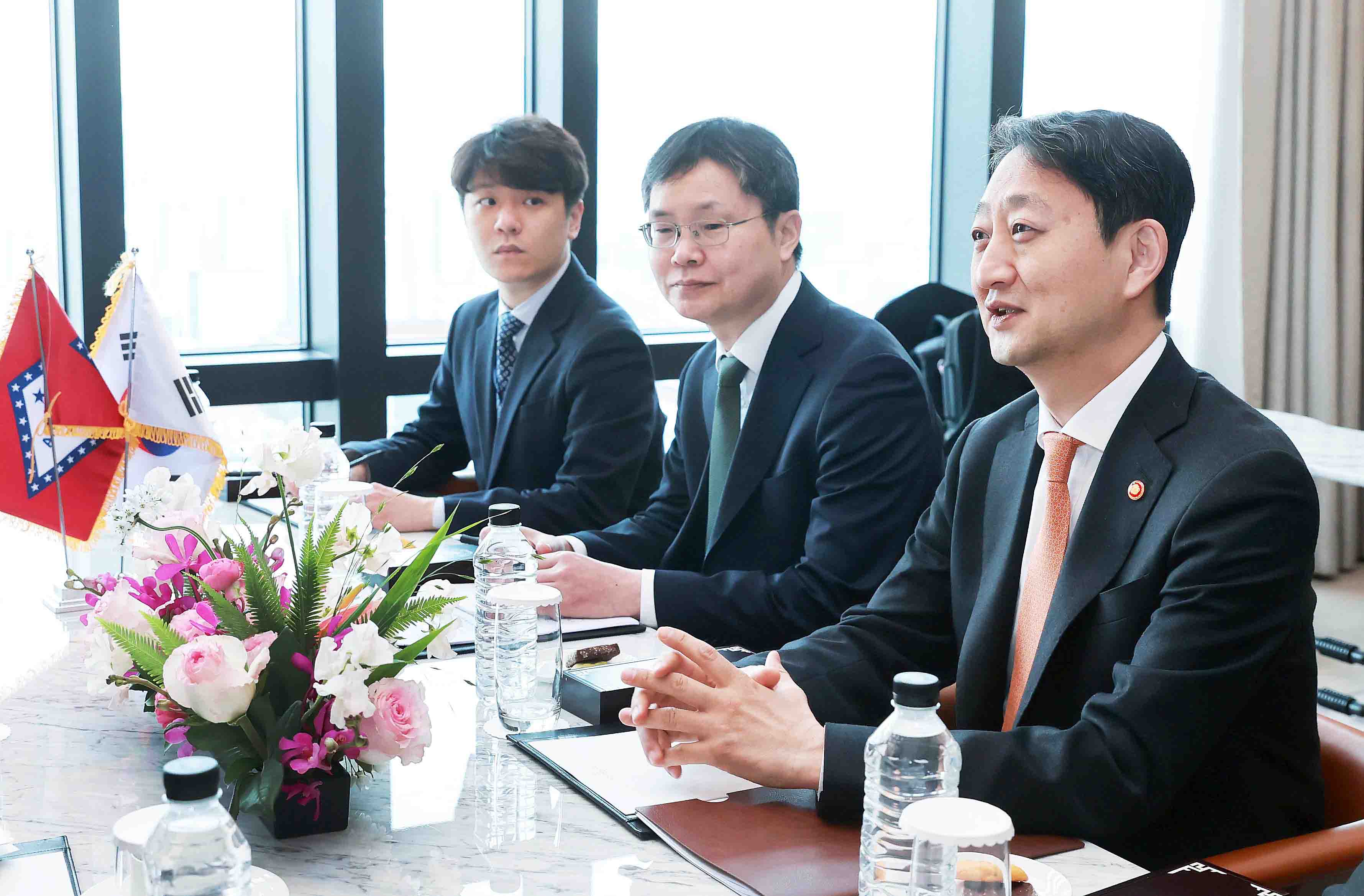 미국 아칸소 주지사 면담 2