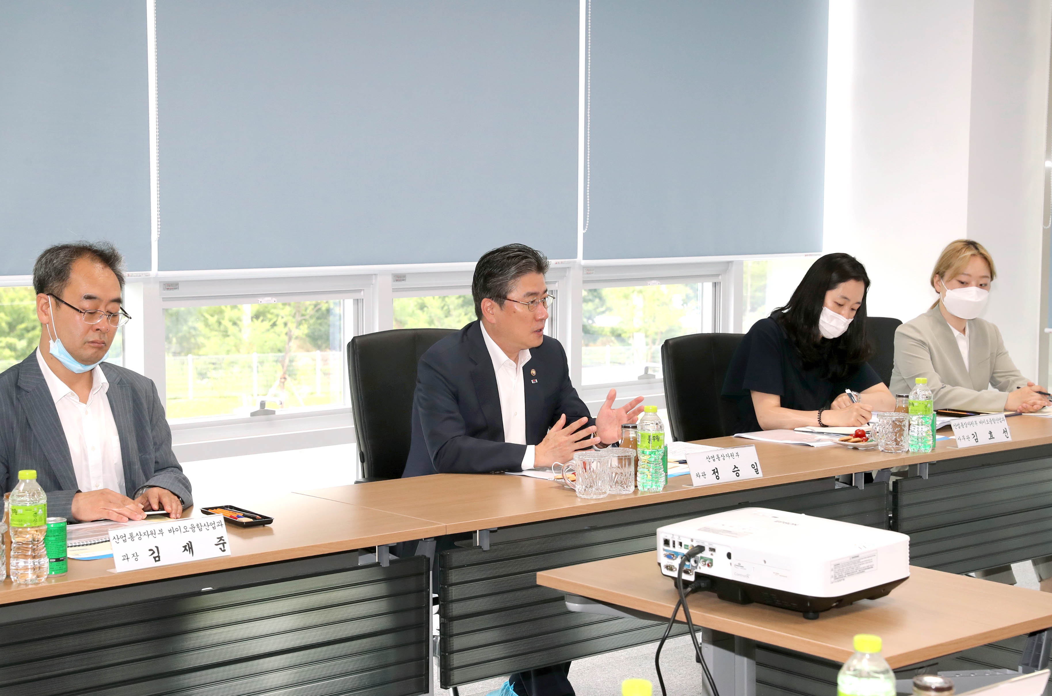 화순 백신실증지원센터 현장방문 간담회 1