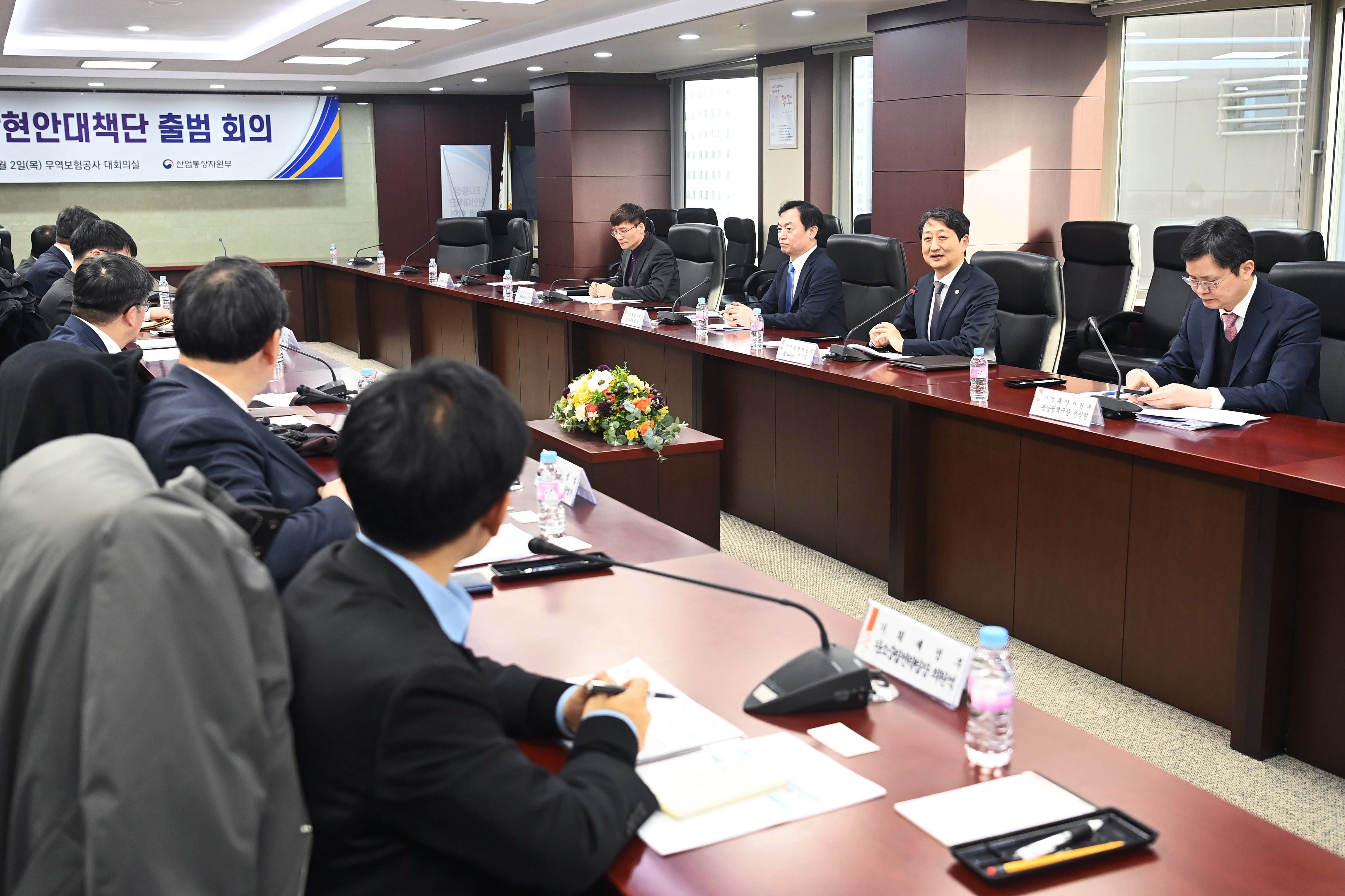 범부처 EU 탄소국경조정제도(CBAM) 대응 TF 출범식 2