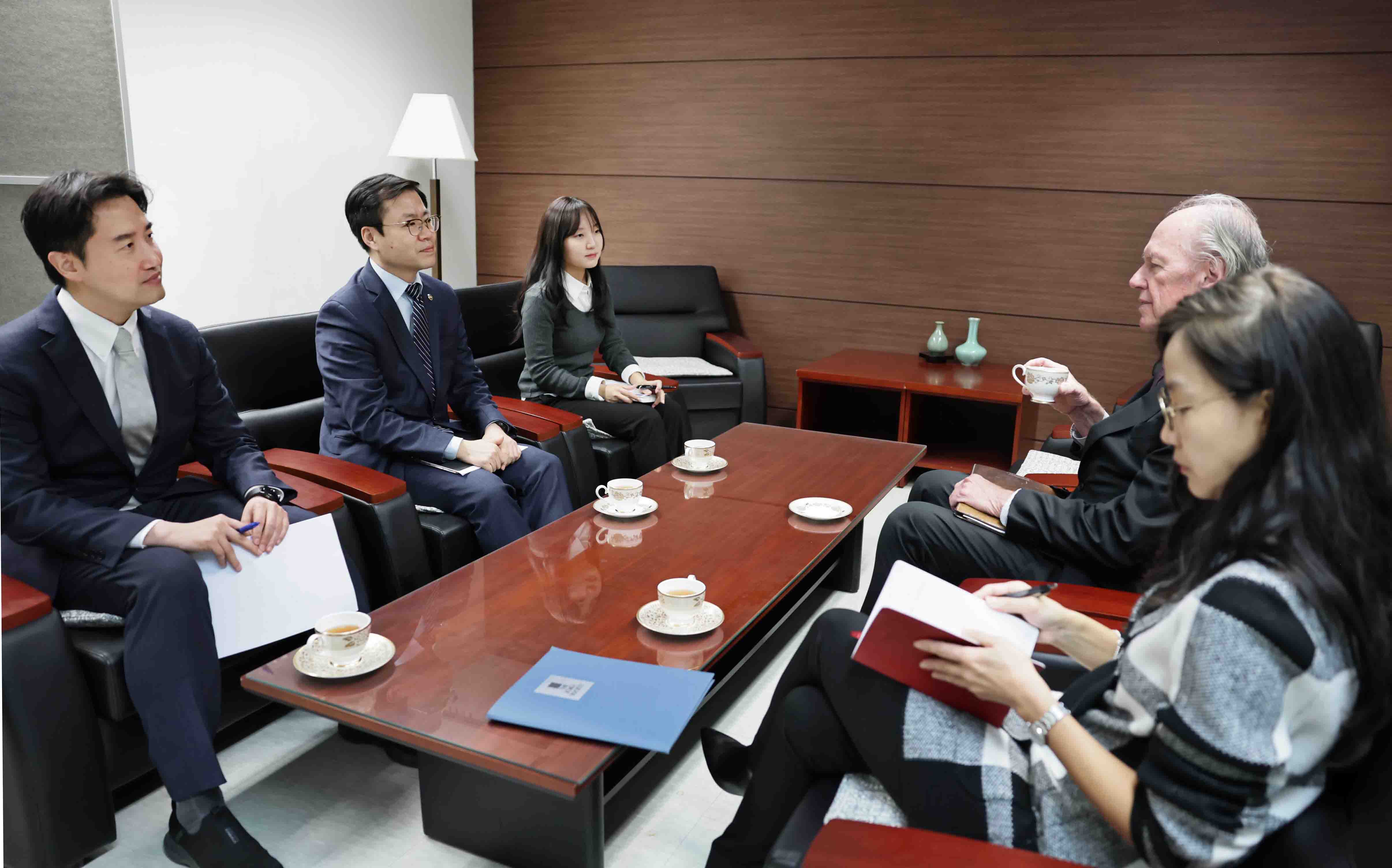 코리아 소사이어티 회장 면담 3