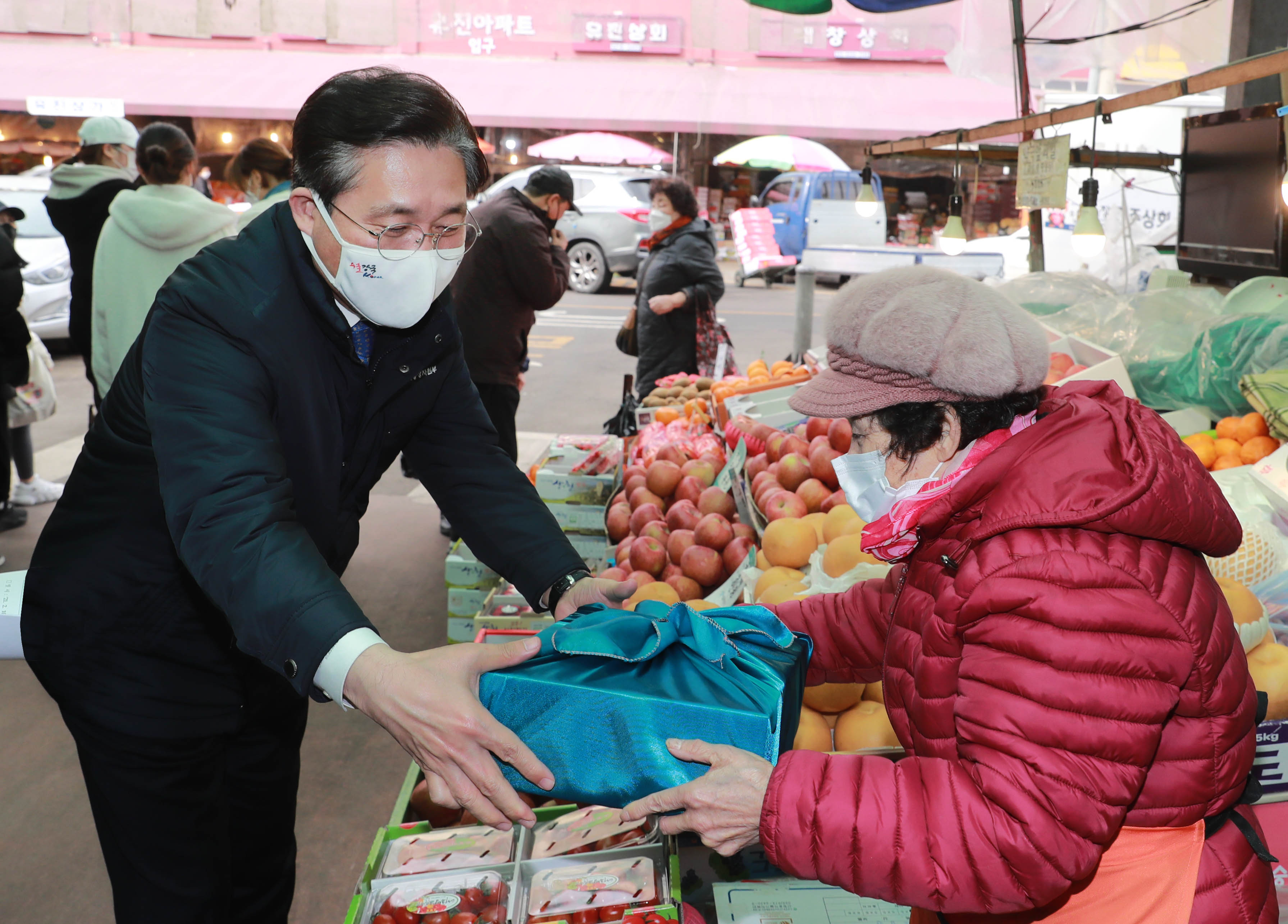 전통시장인 인왕시장 방문 2