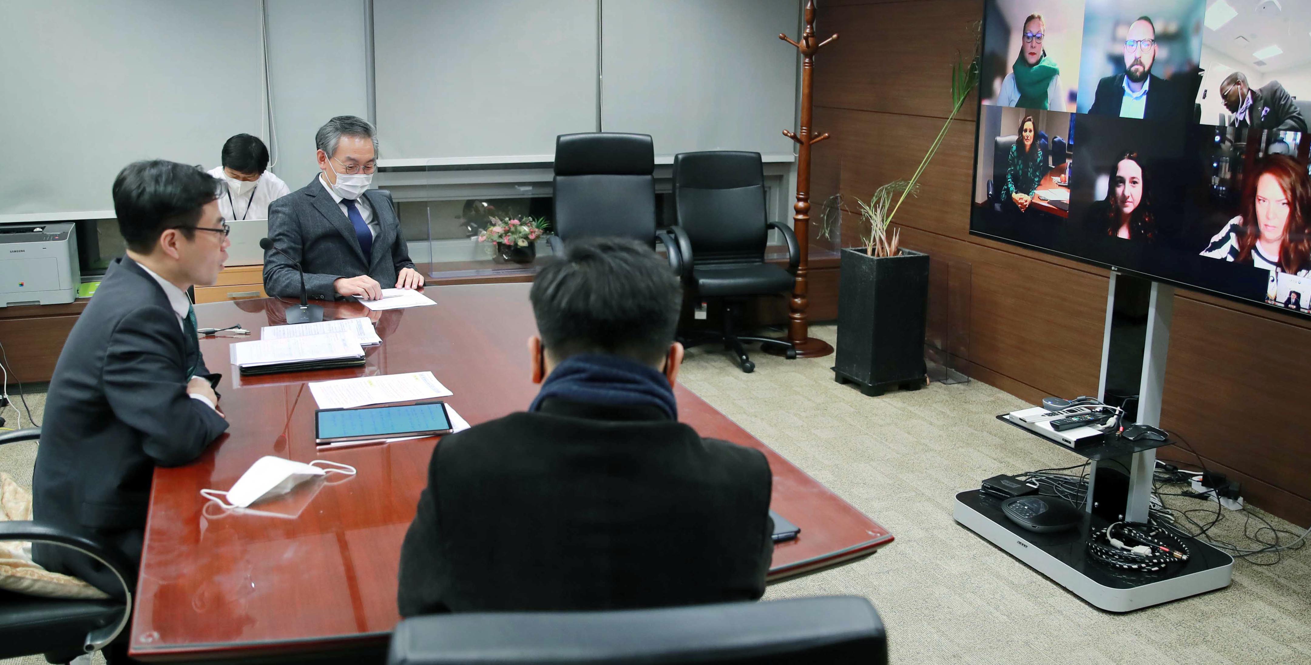 미국 미시간州 주지사 면담 6