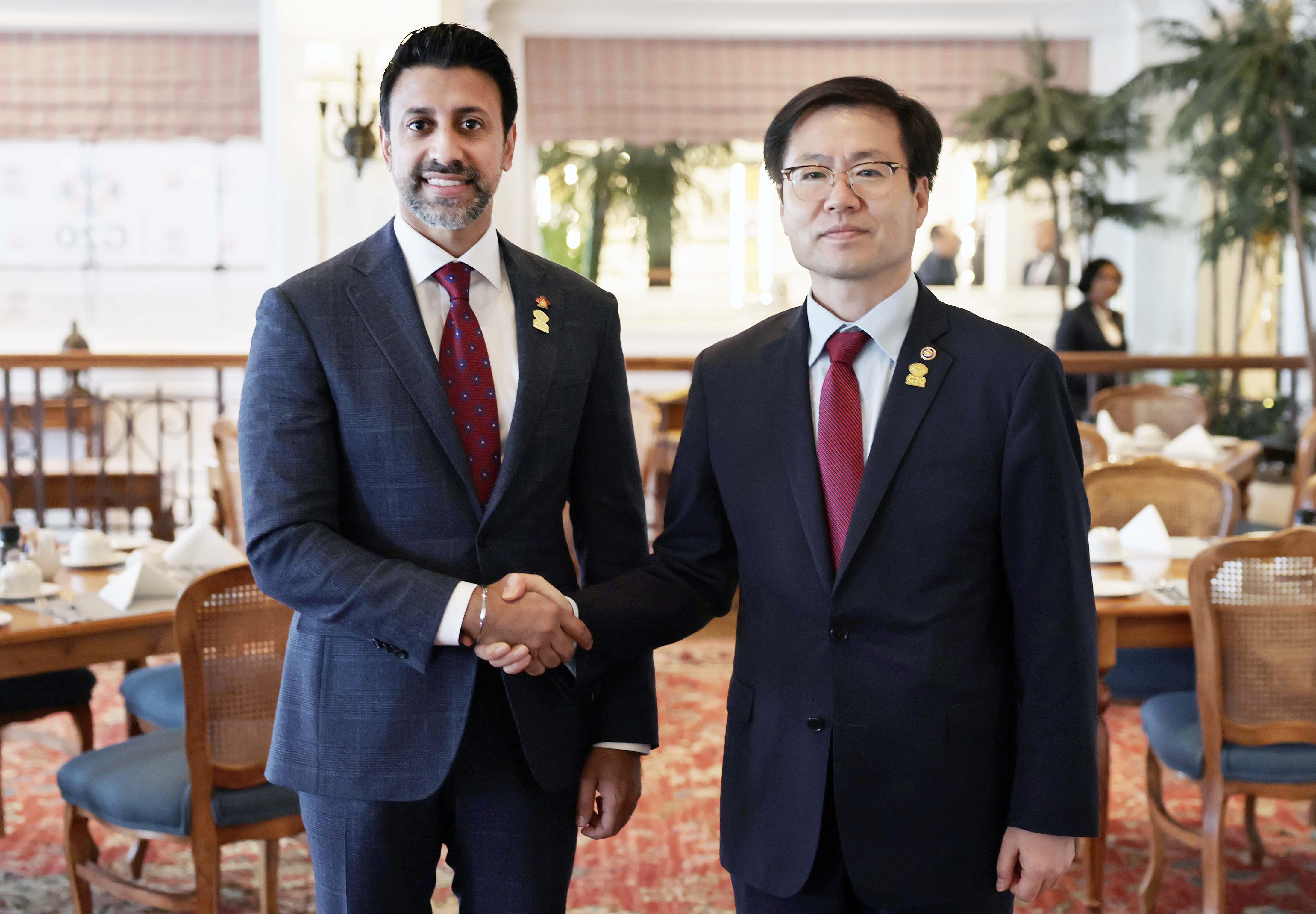 캐나다 국제통상부 장관 면담 1