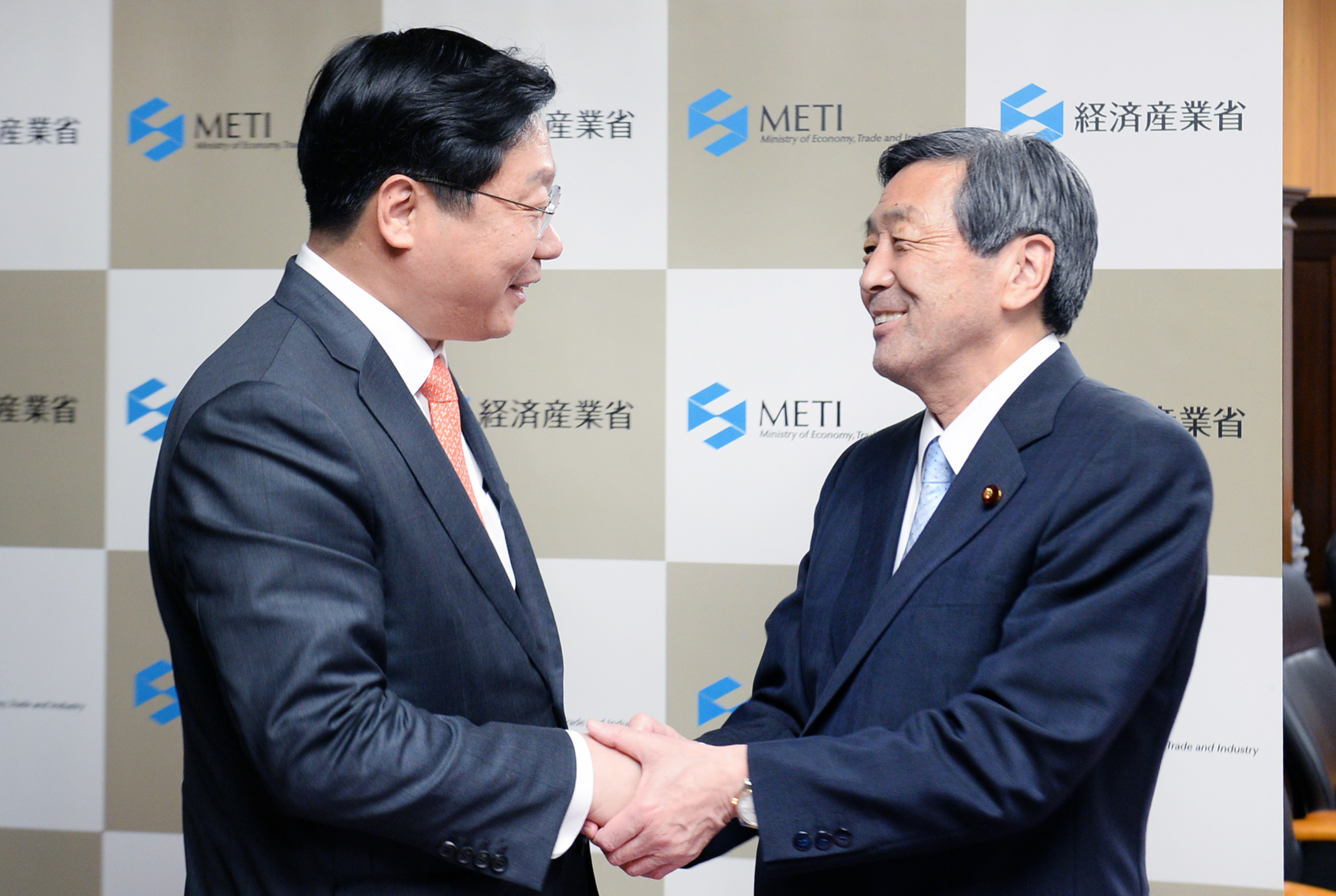 일본 통상장관 면담 1