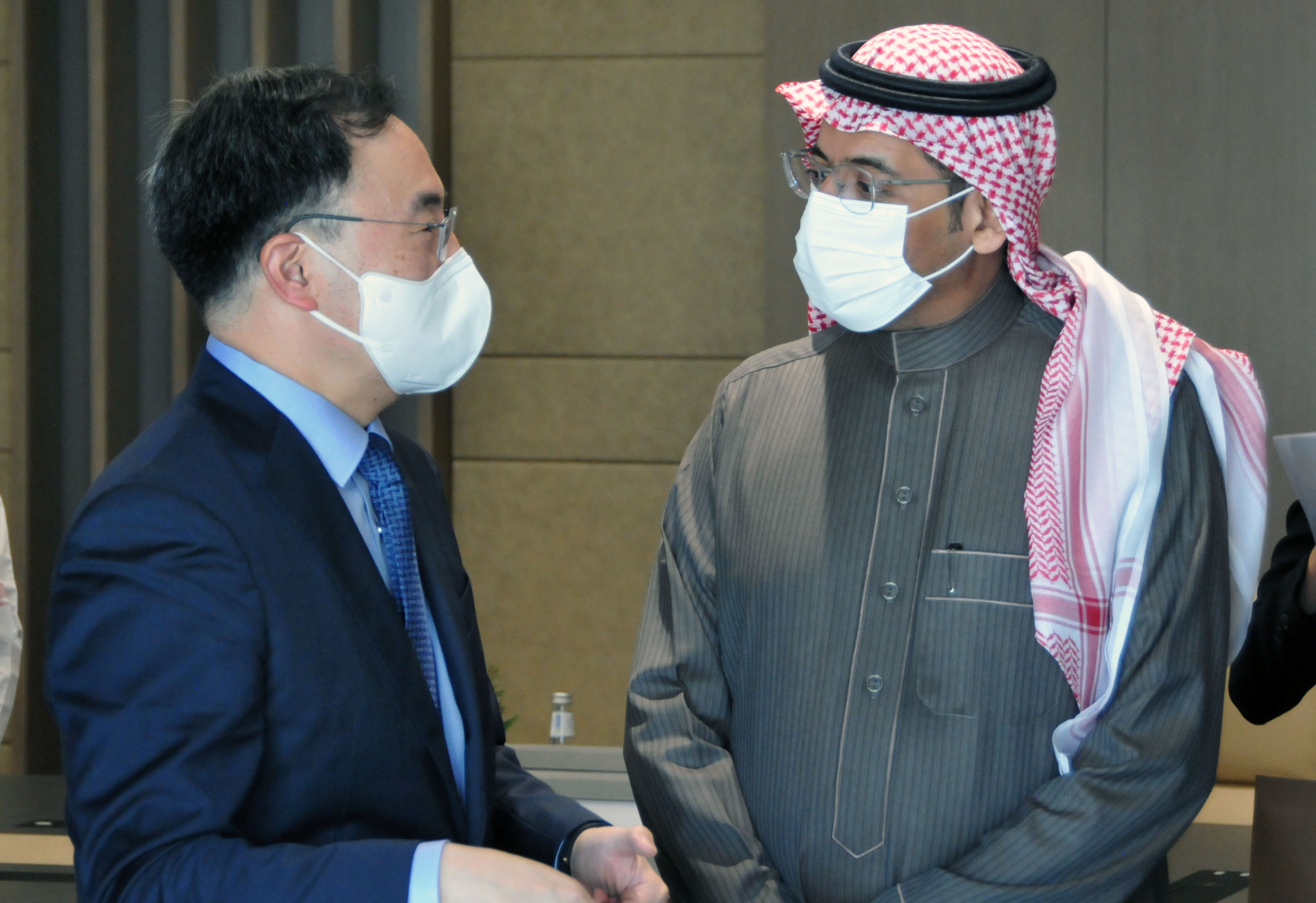 사우디 산업광물자원부 장관 면담 1