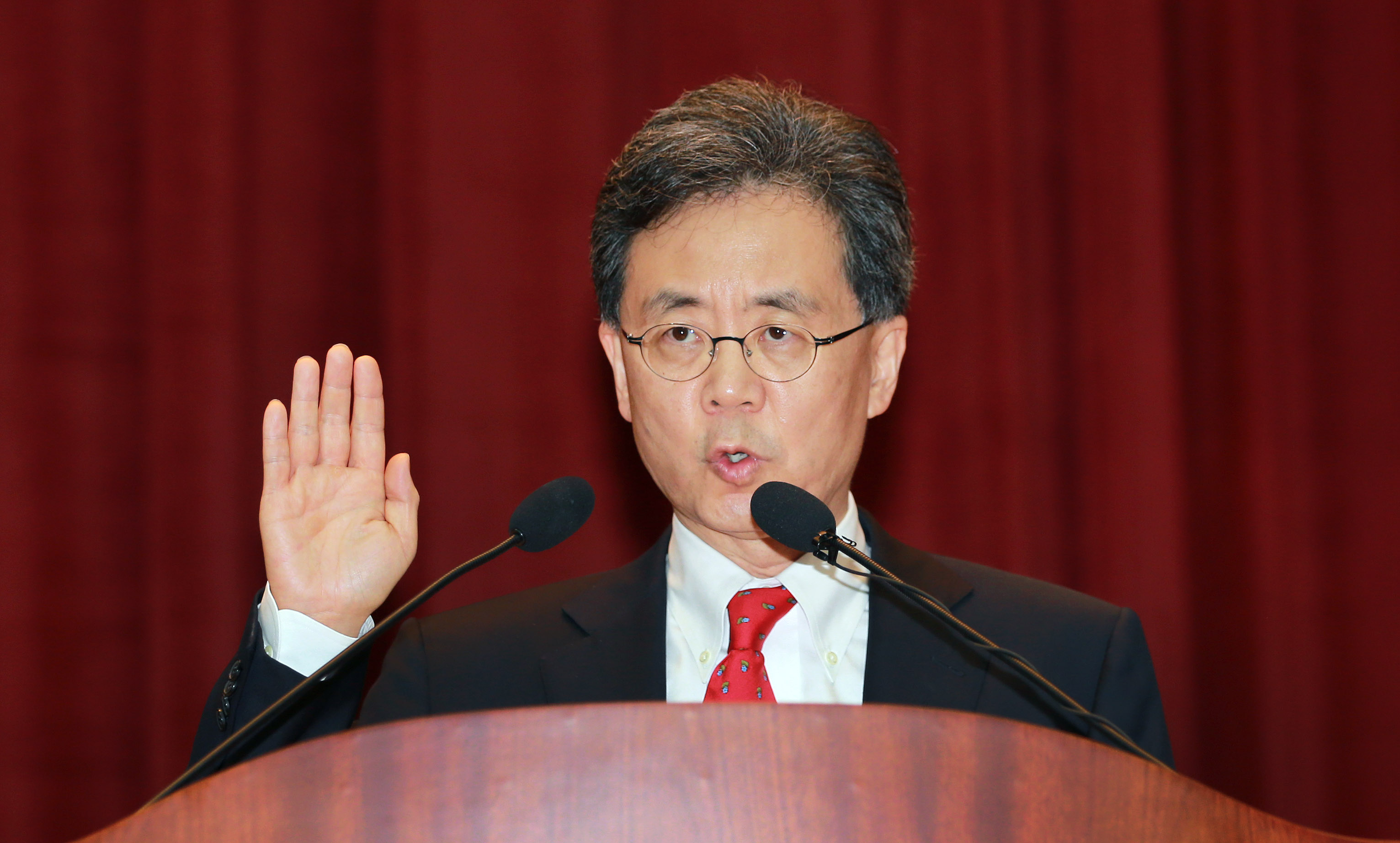 산업통상자원부 통상교섭본부장 취임식 3