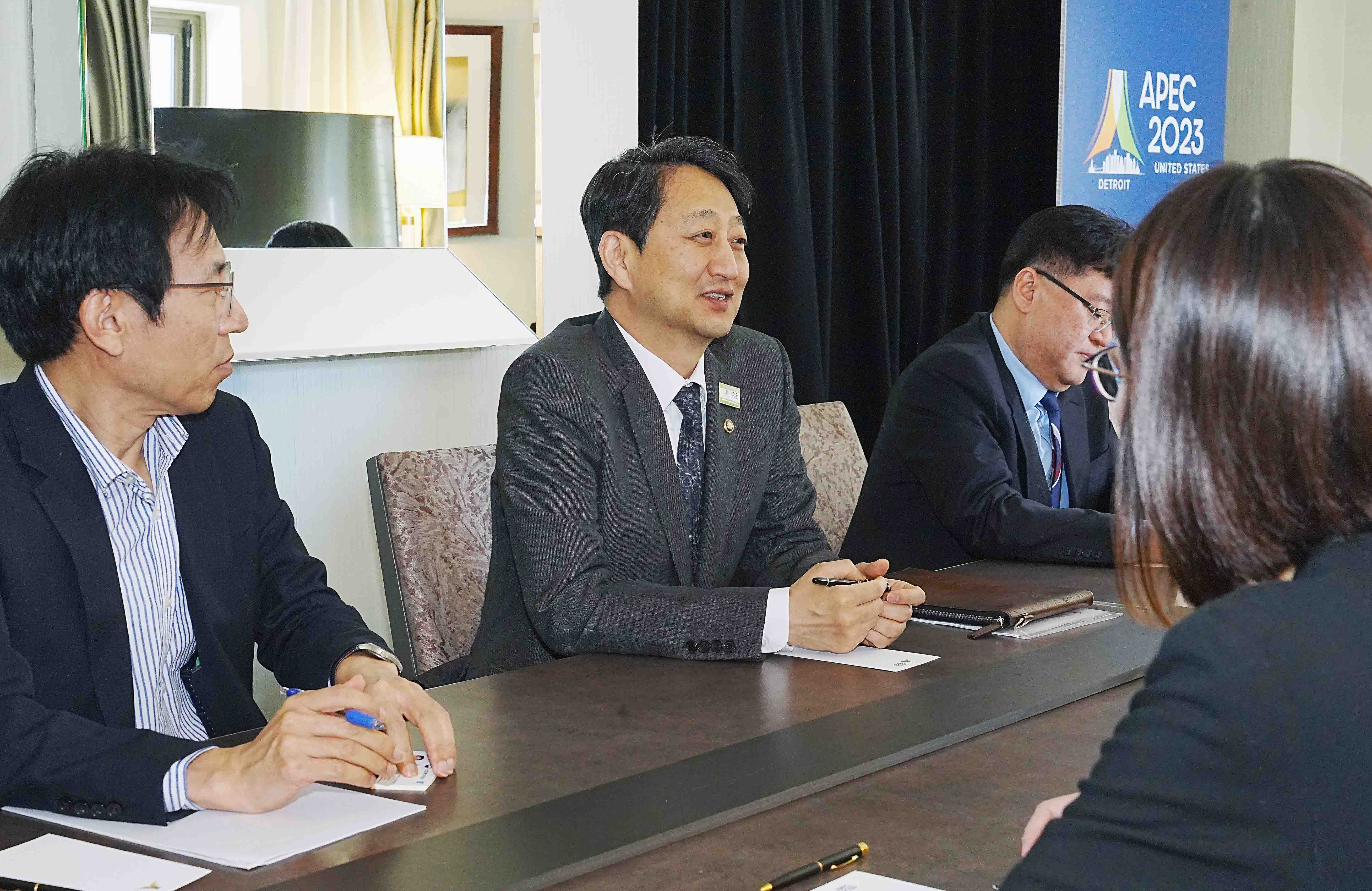 싱가포르 통상산업부 장관 면담 2