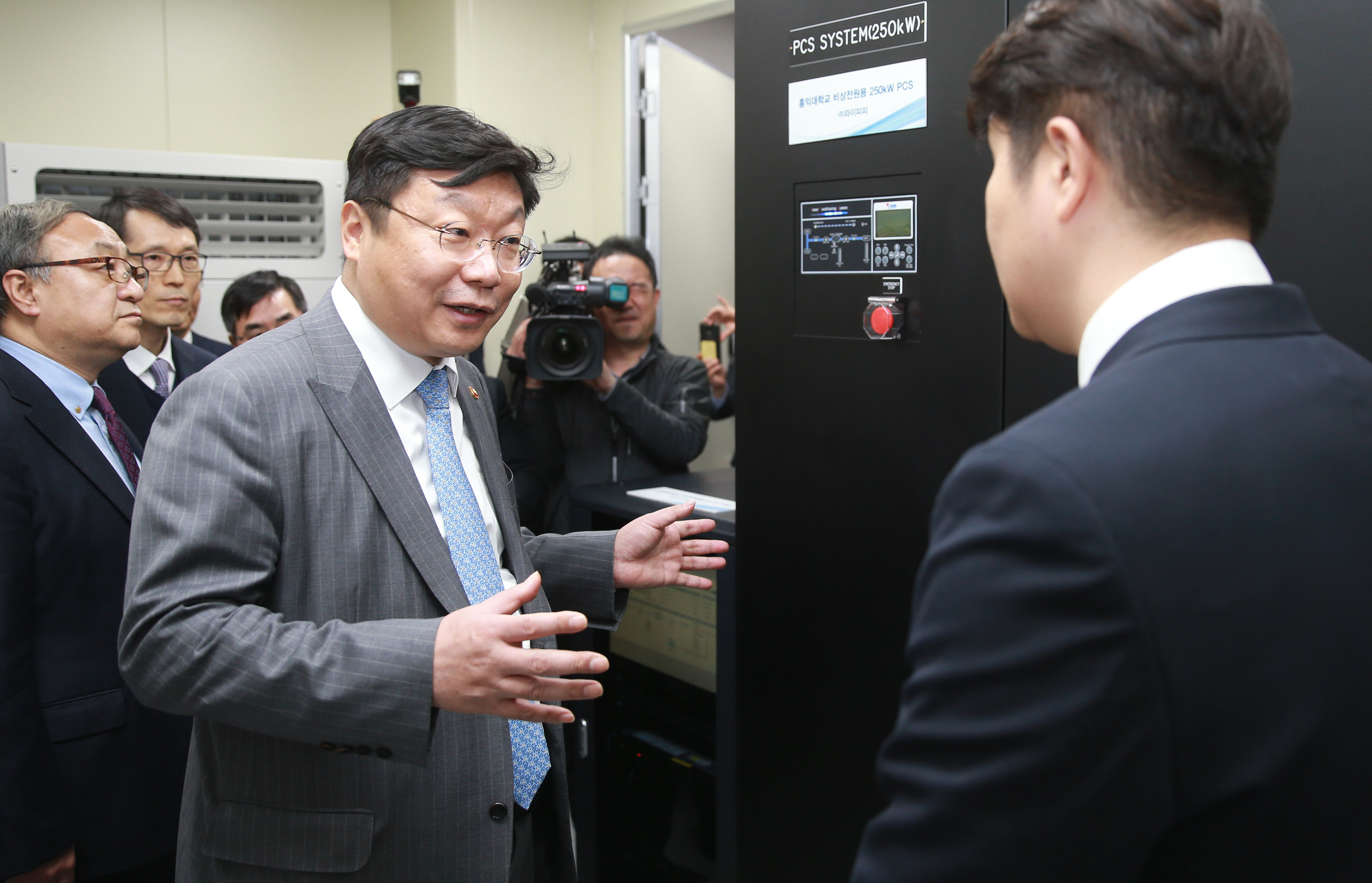 홍익대 비상전원 ESS 구축 현장방문 2