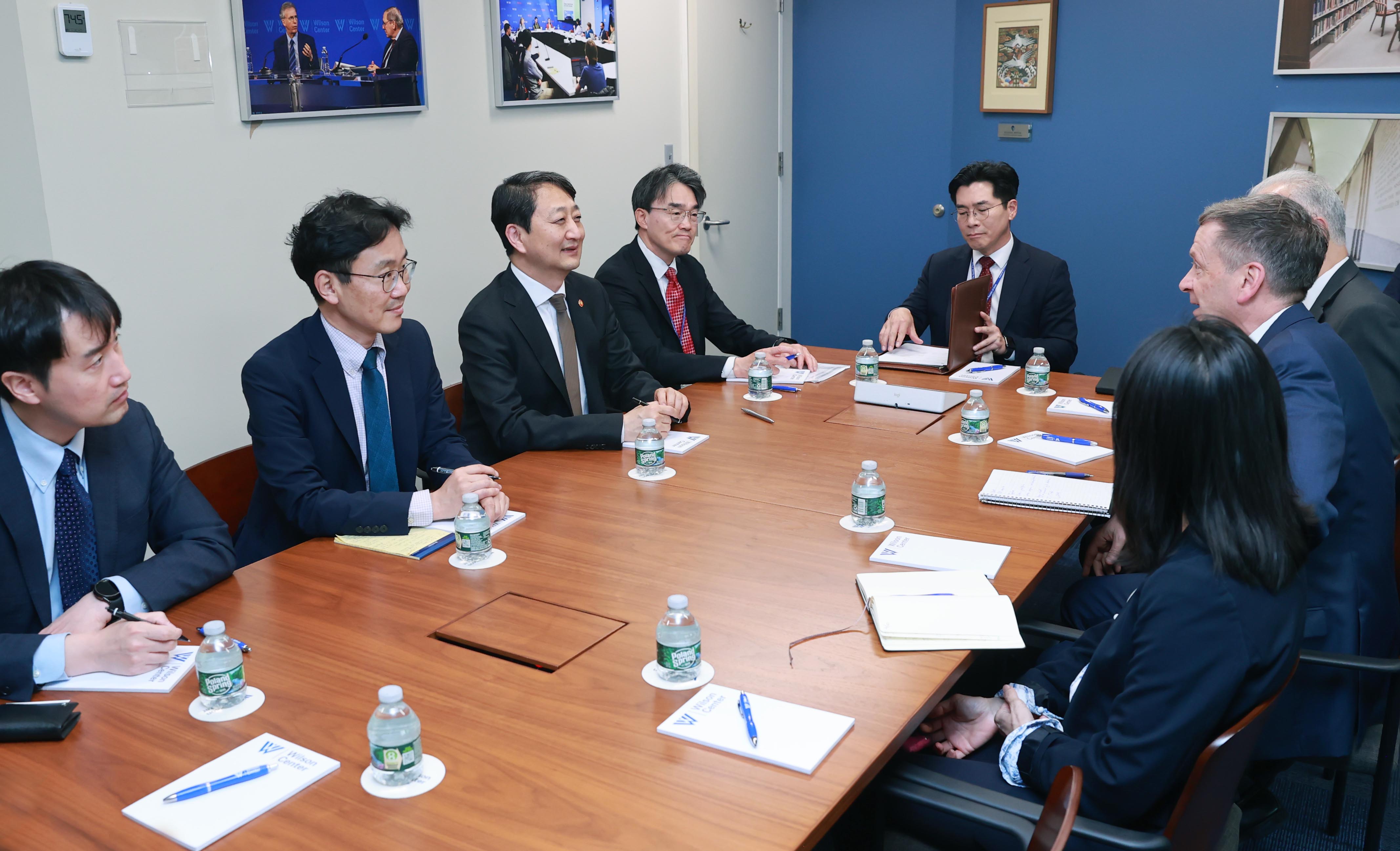 우드로 윌슨 센터 회장 면담 3