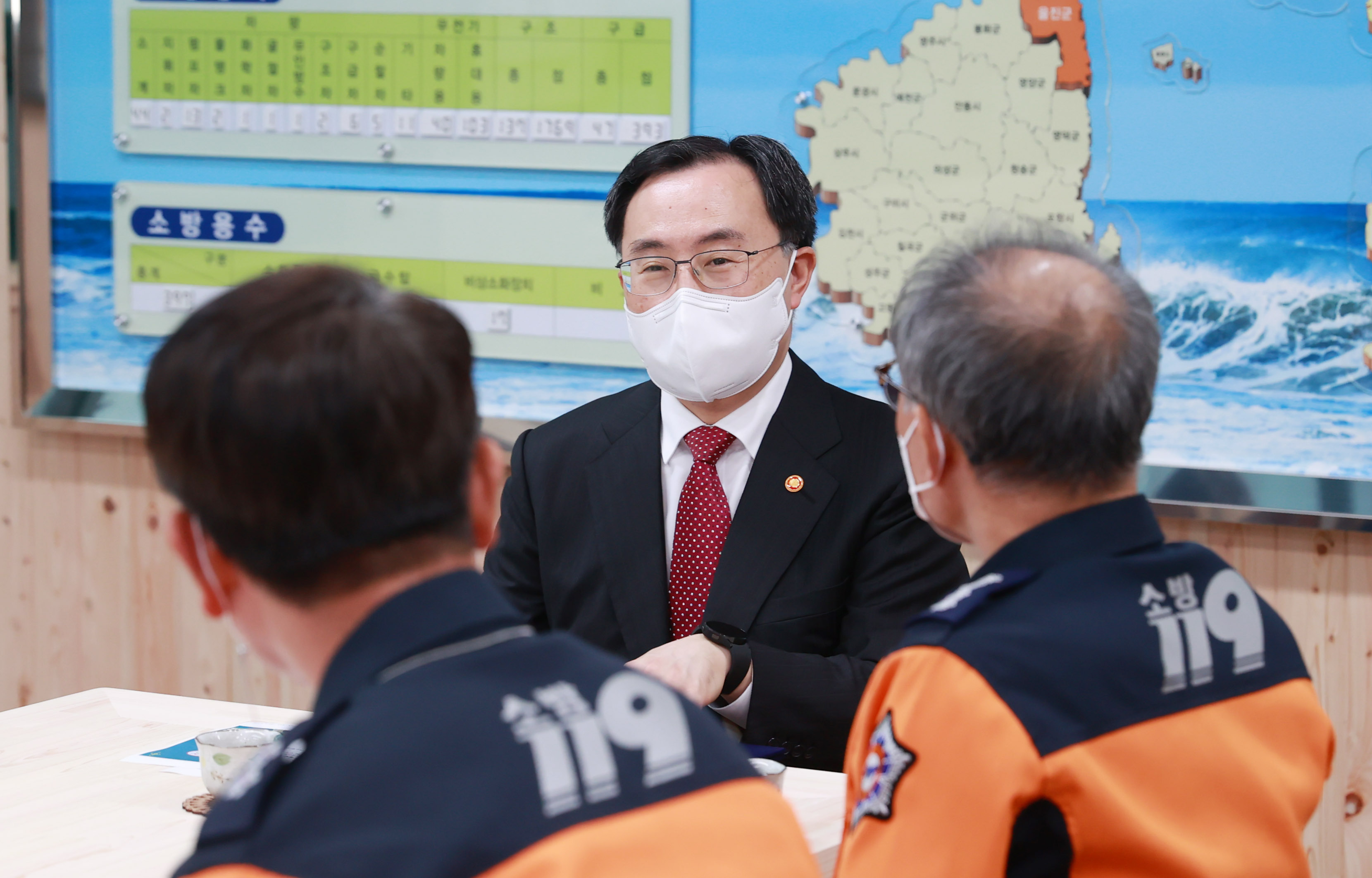 경북 울진소방서 격려 방문 3