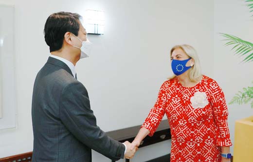 주한유럽연합(EU)대사 면담 1
