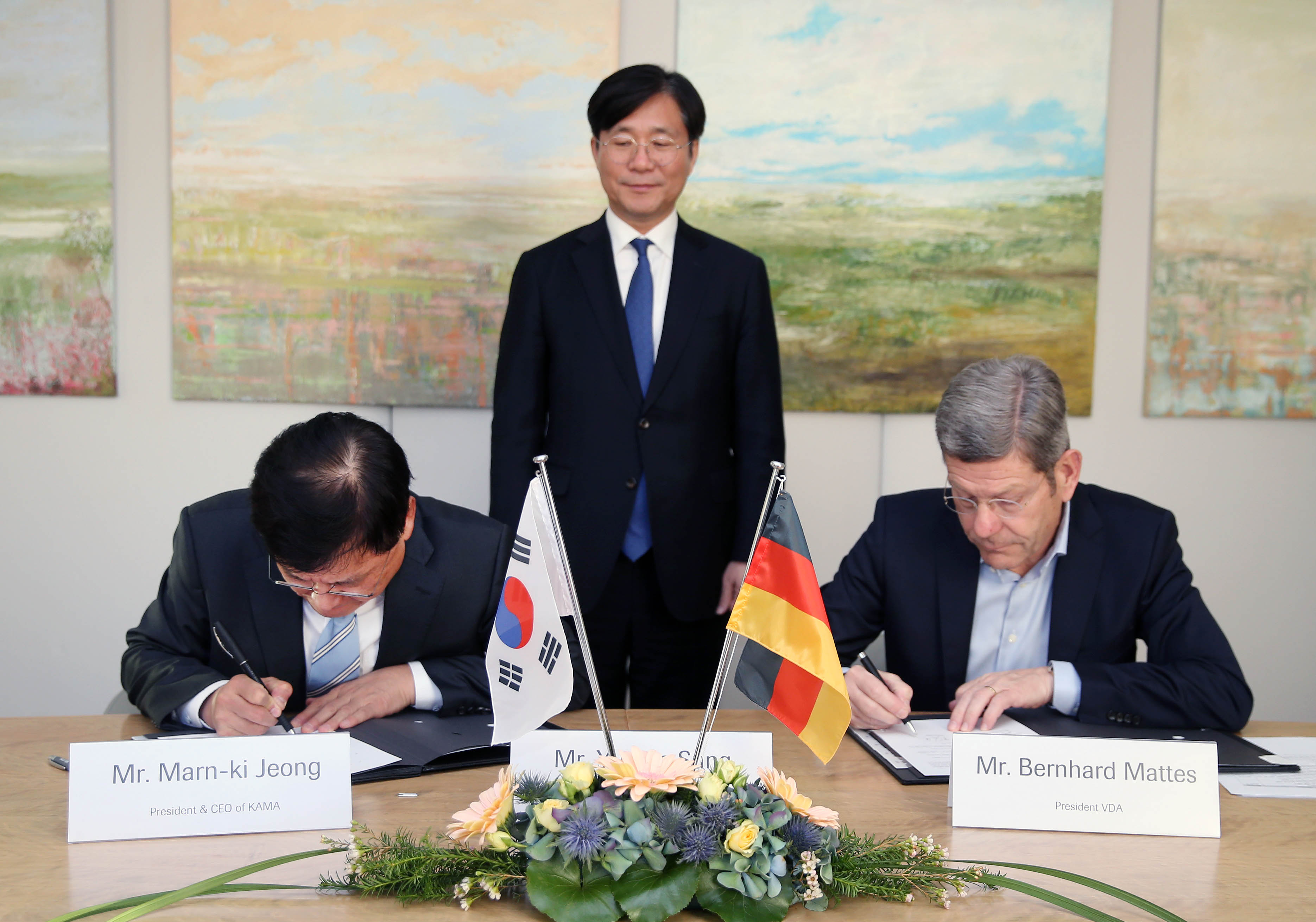 한-독 자동차산업협회간 LOI 체결 2