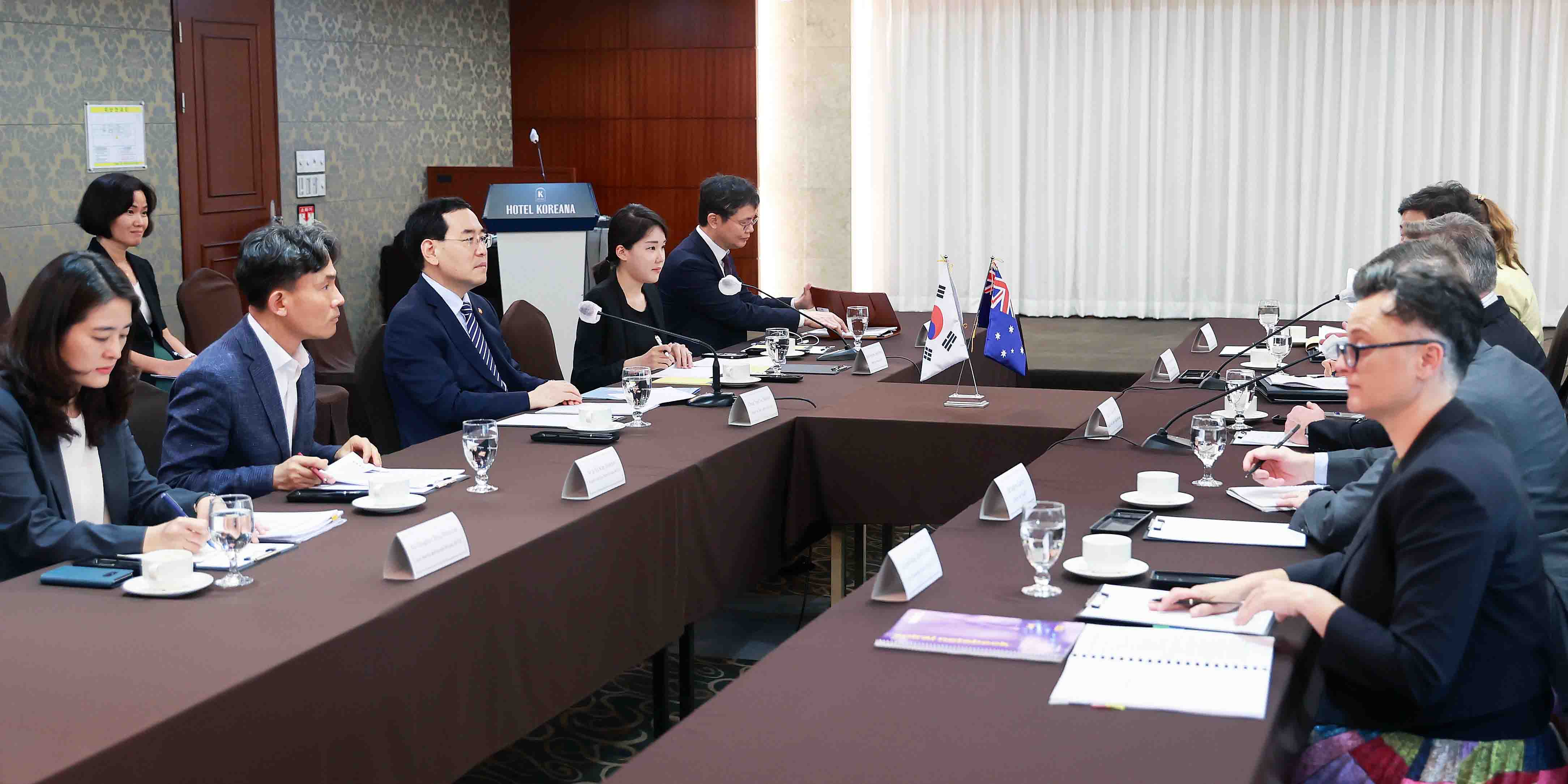 호주 기후변화·에너지 장관 면담 3