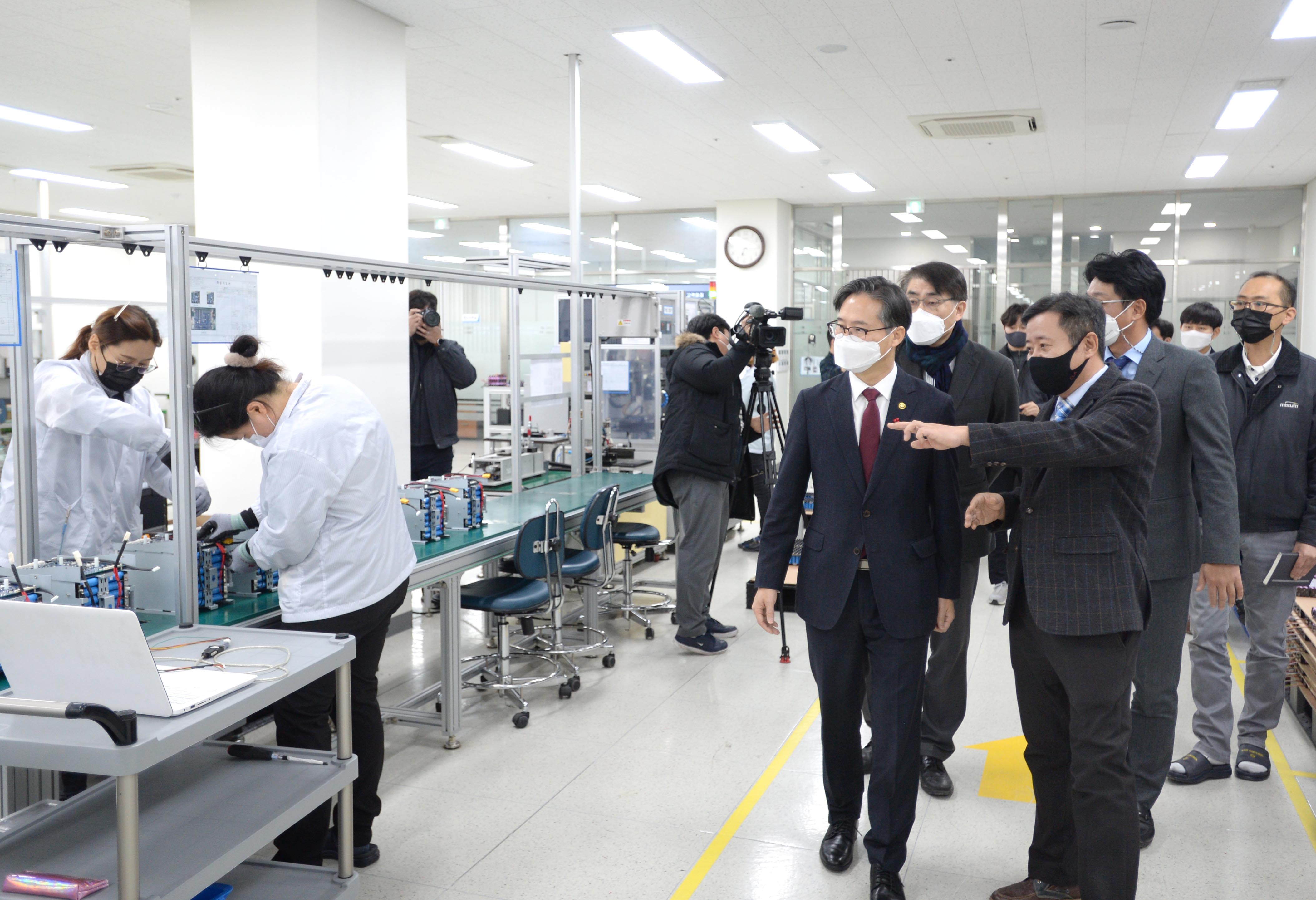 이차전지 생산기업인 미섬시스텍 현장방문 3
