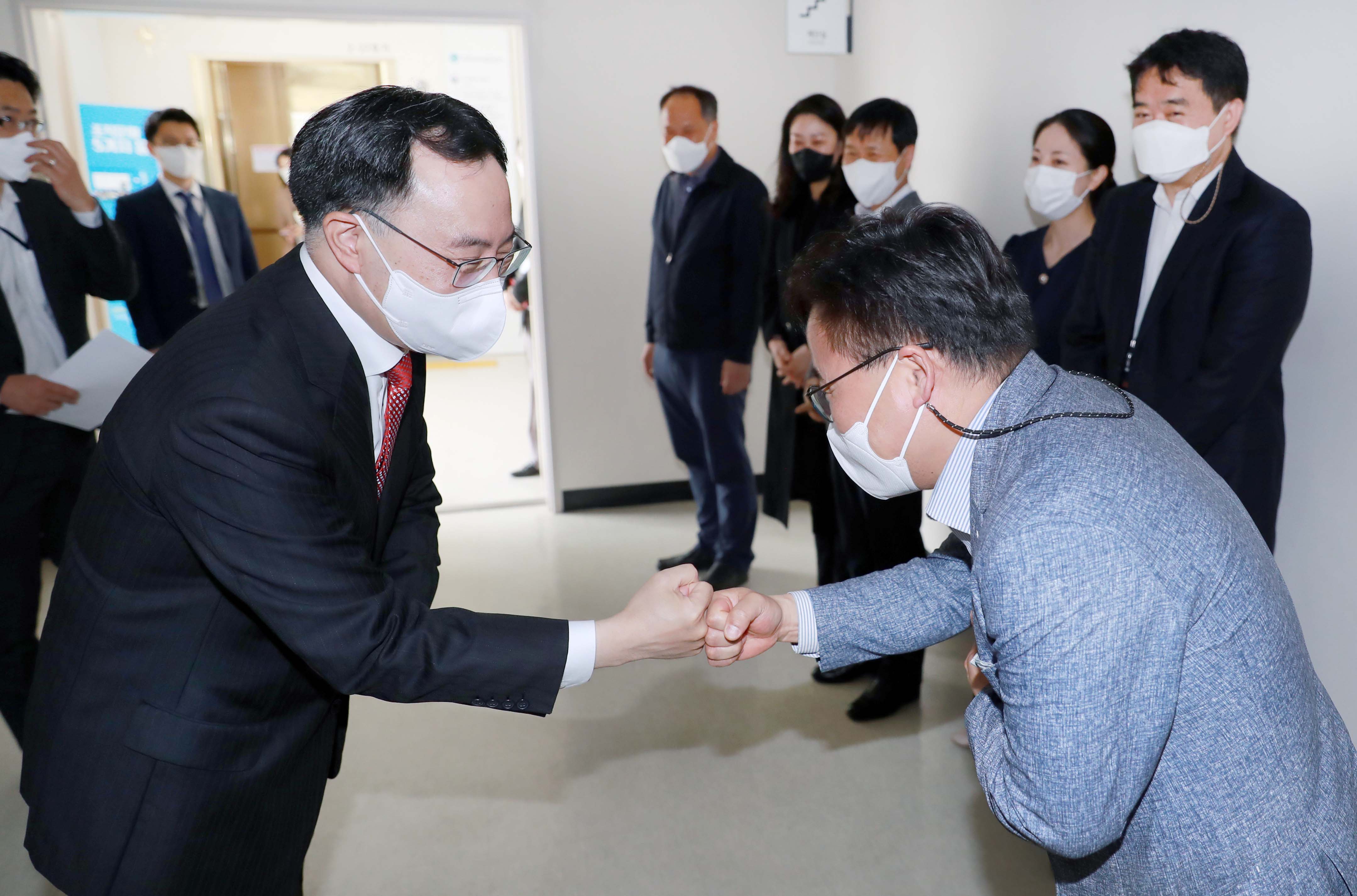 문승욱 산업통상자원부 장관 사무실 순회 3