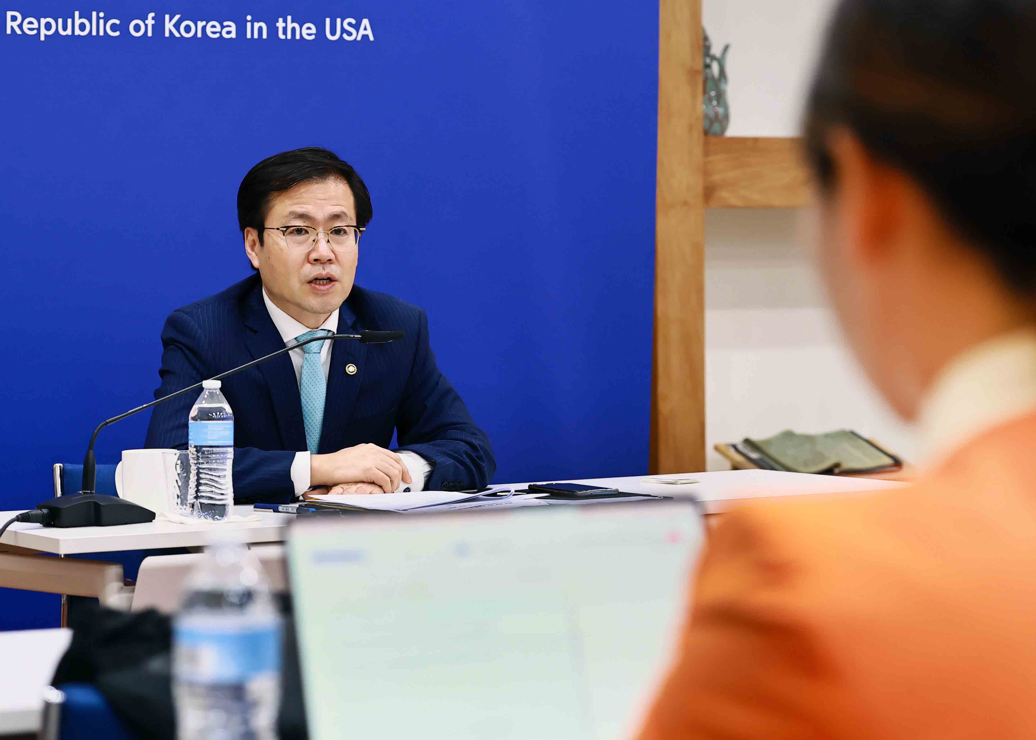 방미 성과관련 특파원 간담회 개최 3
