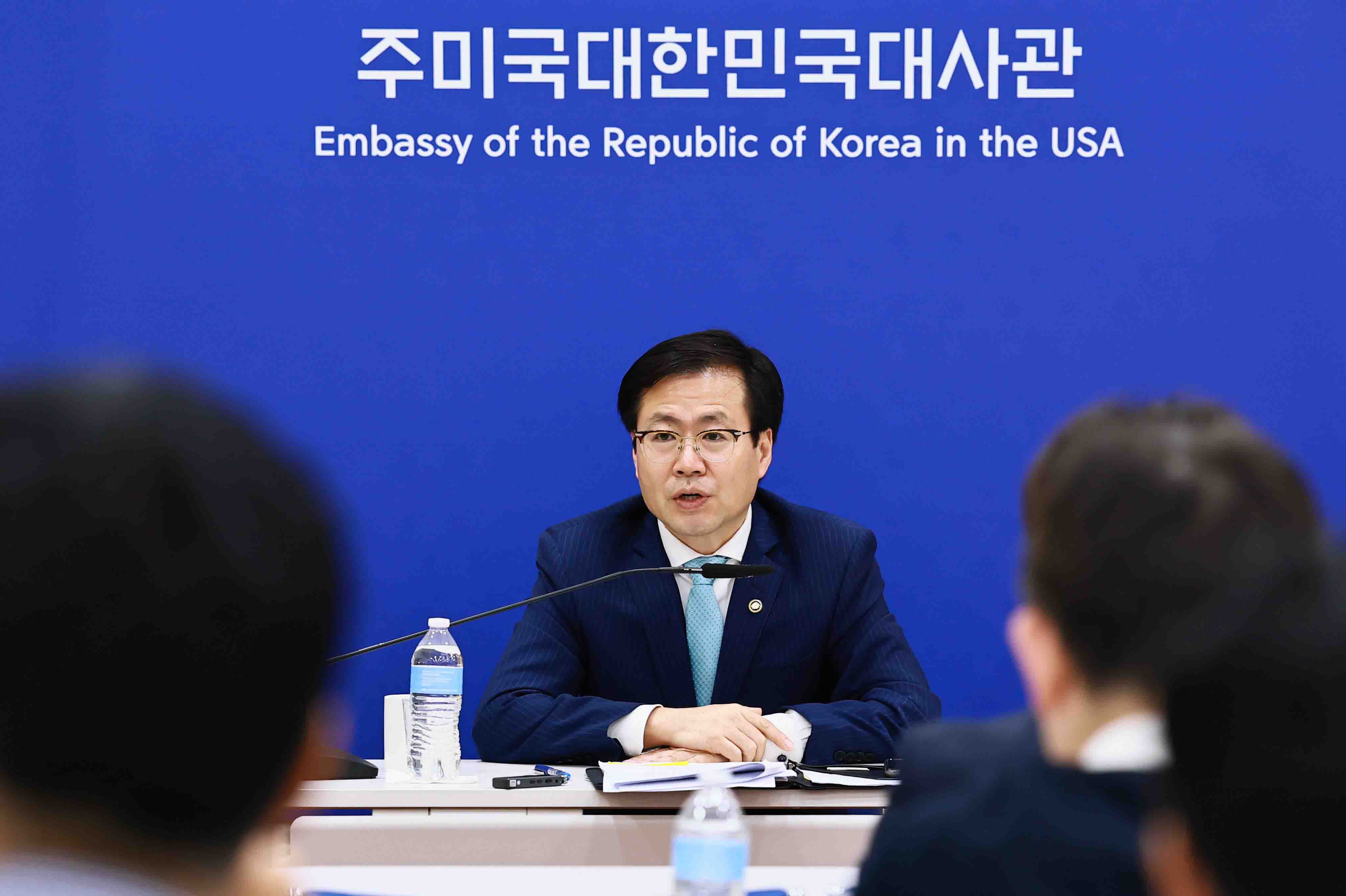 방미 성과관련 특파원 간담회 개최 5