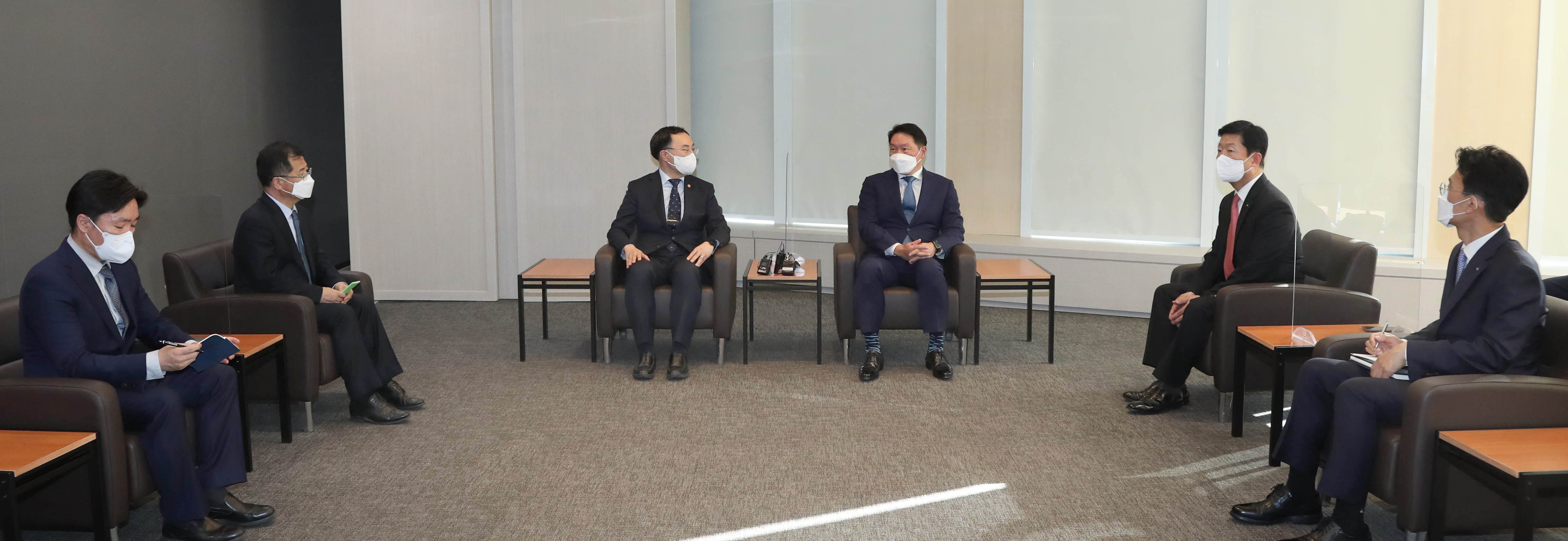 대한상공회의소 회장 면담 4