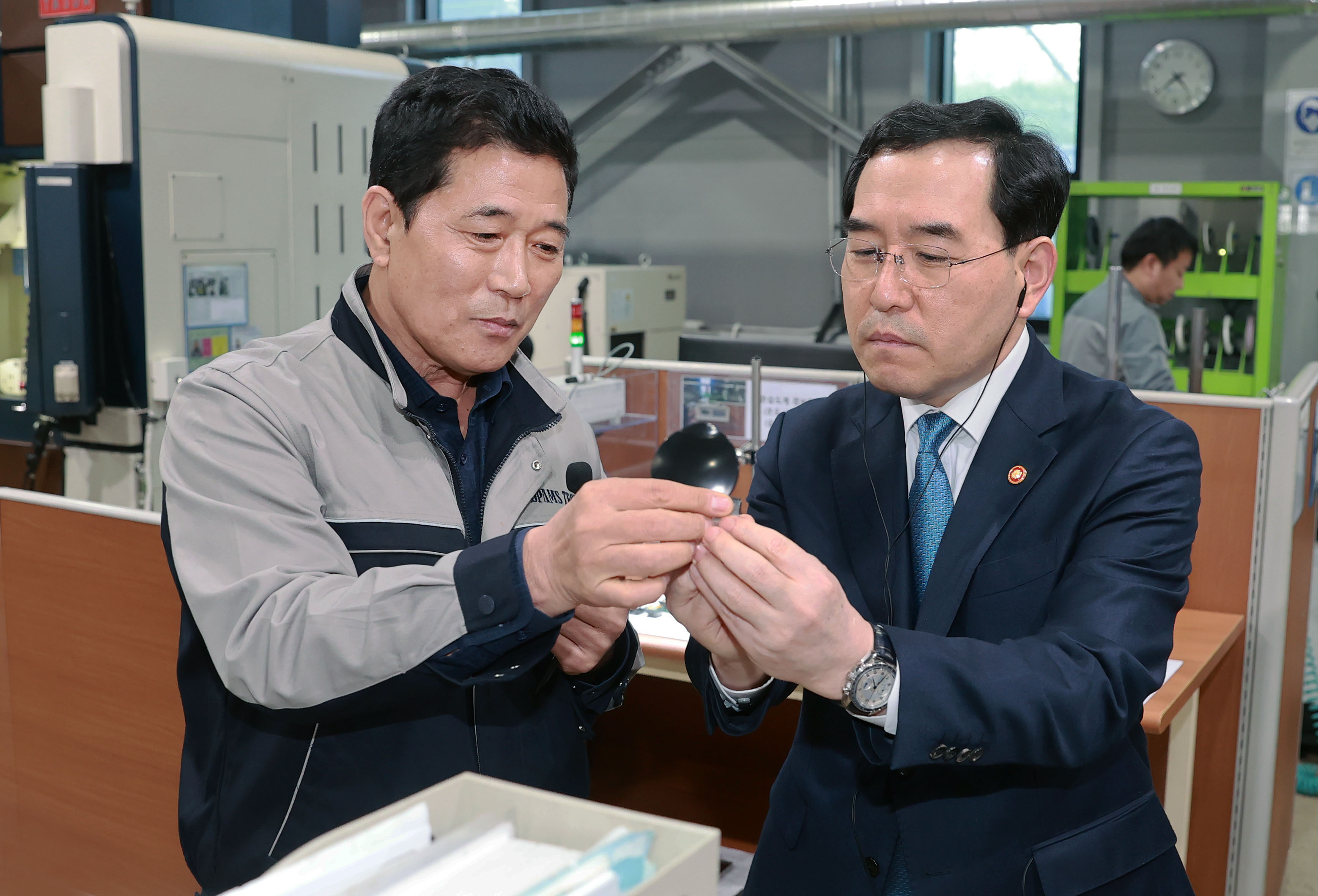 뿌리기업인 디팜스테크 현장 방문 2