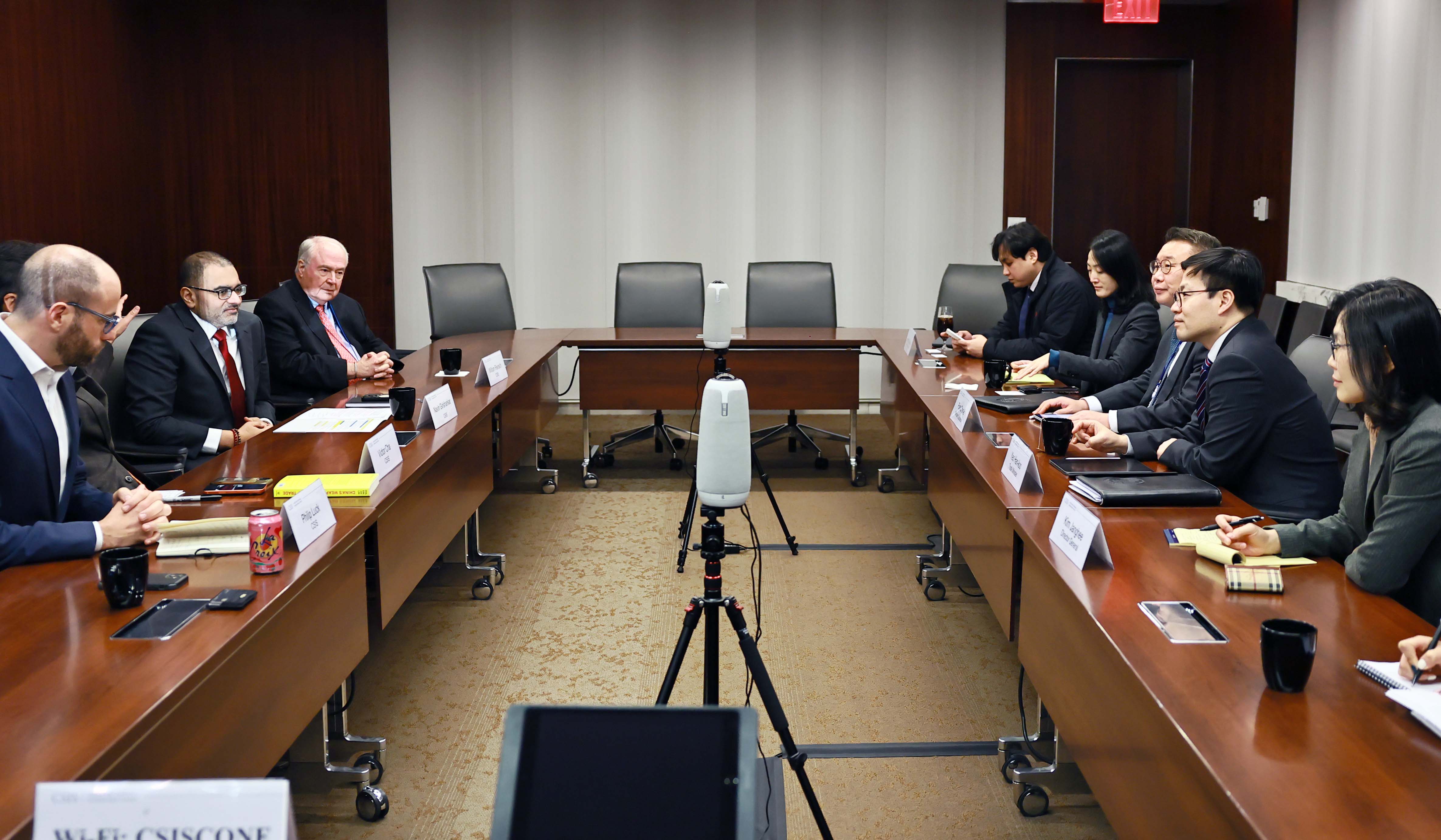 미국 전략국제문제연구소(CSIS) 방문 2