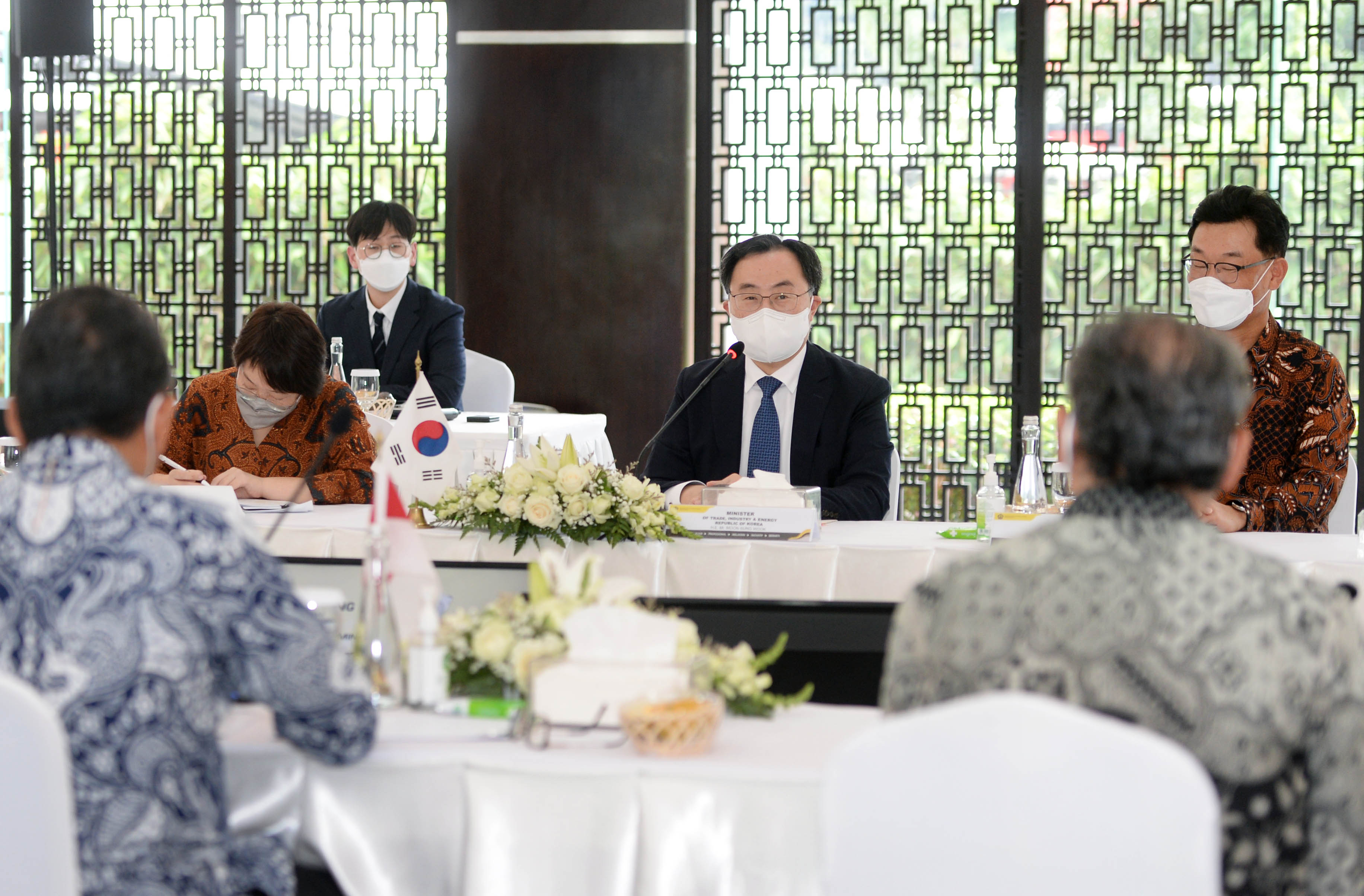 인니 에너지광물자원부 장관 면담 및 MOU 체결식 3