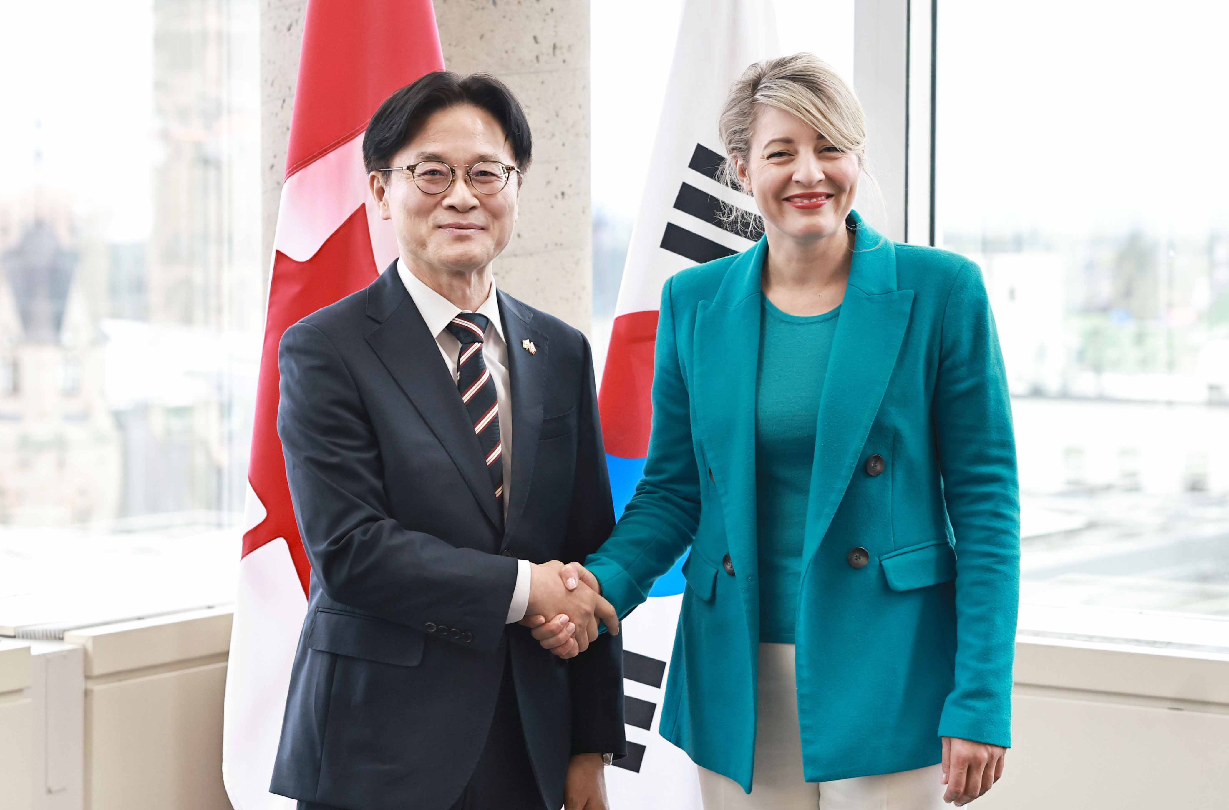 캐나다 산업부 장관 면담 1