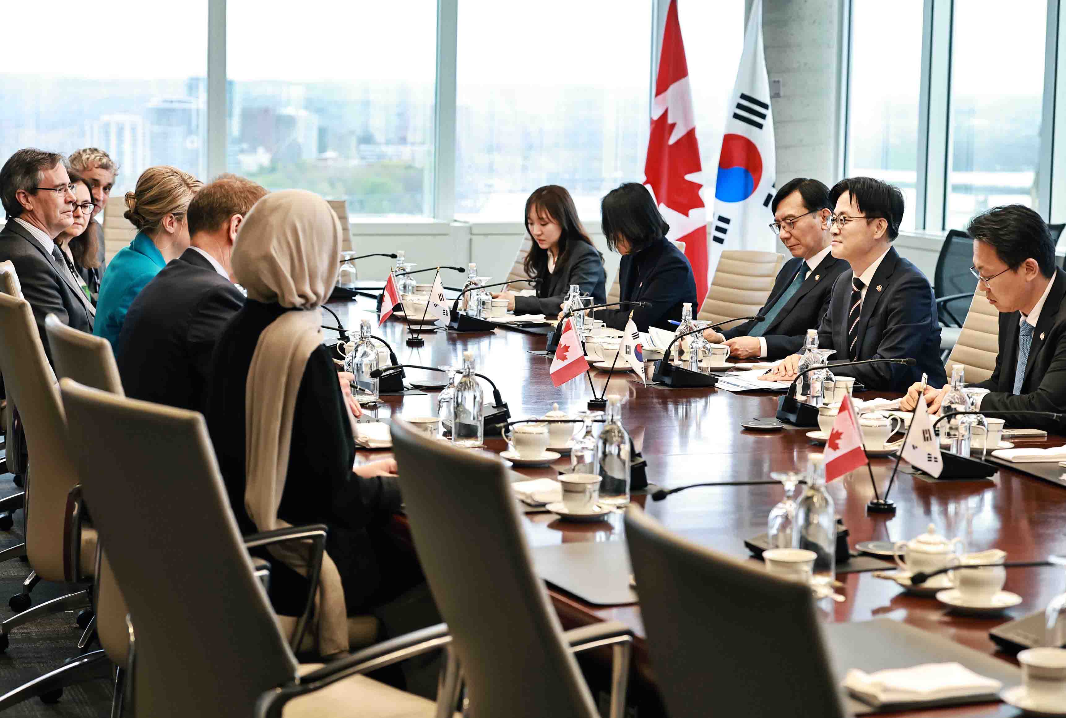 캐나다 산업부 장관 면담 6