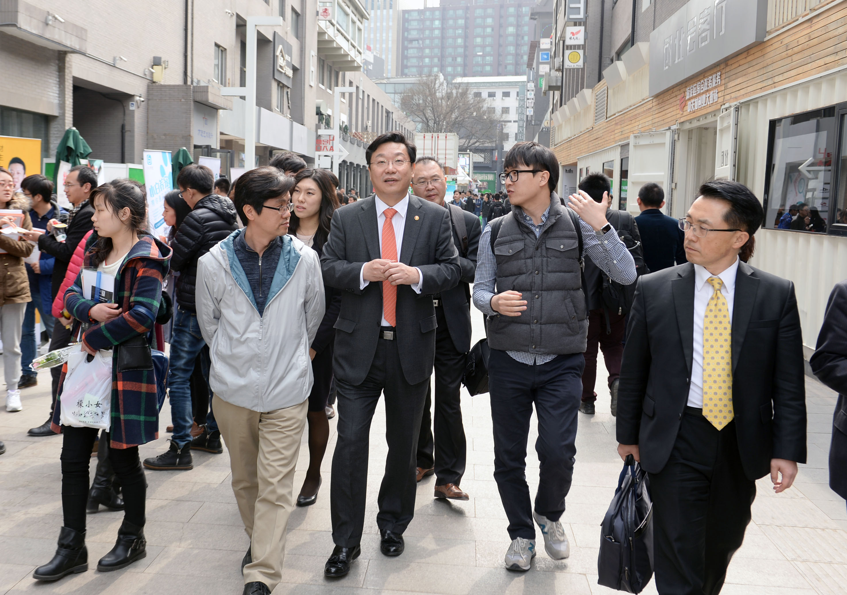 중국 북경 중관촌 창업거리 현장방문 5