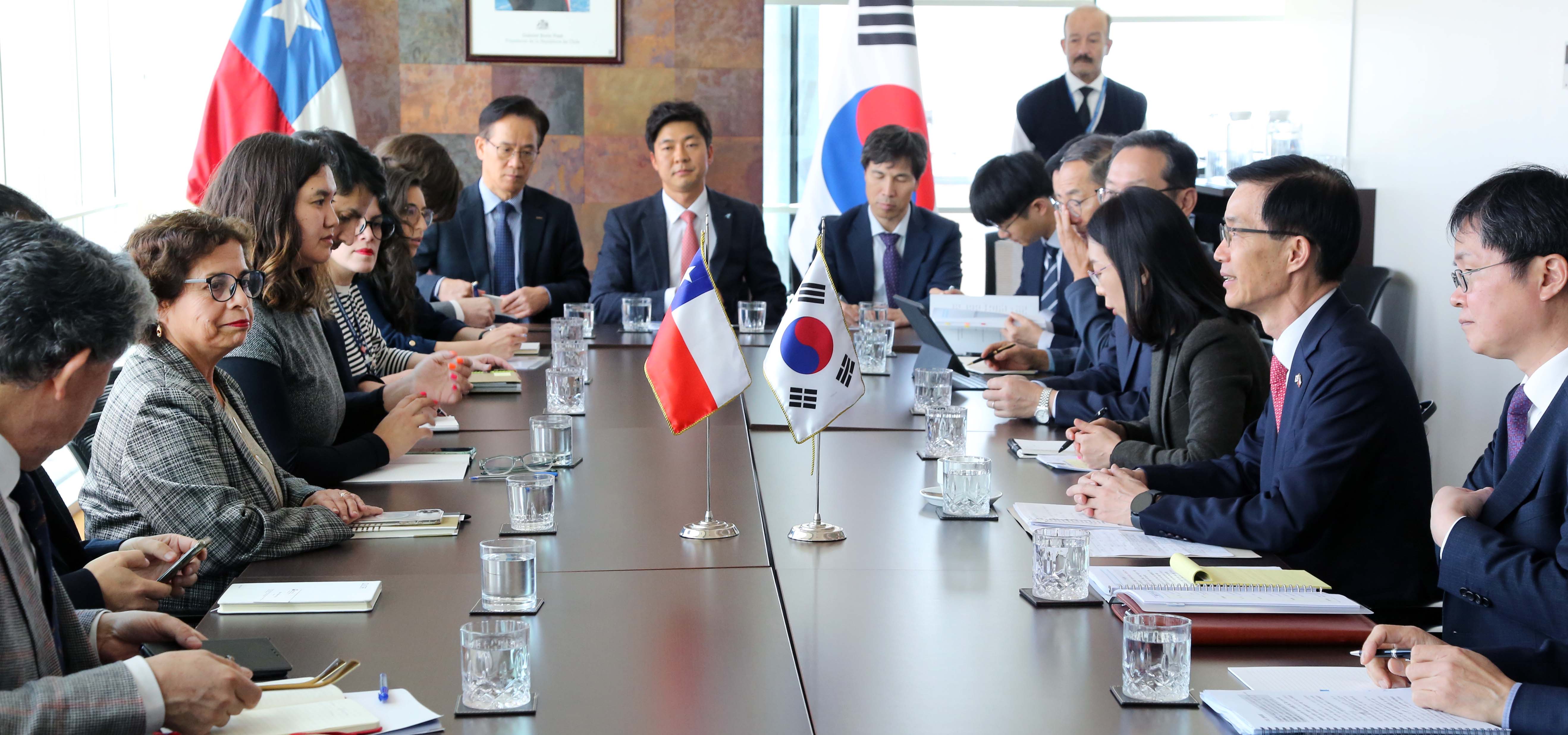 칠레 광업부 장관 면담 3