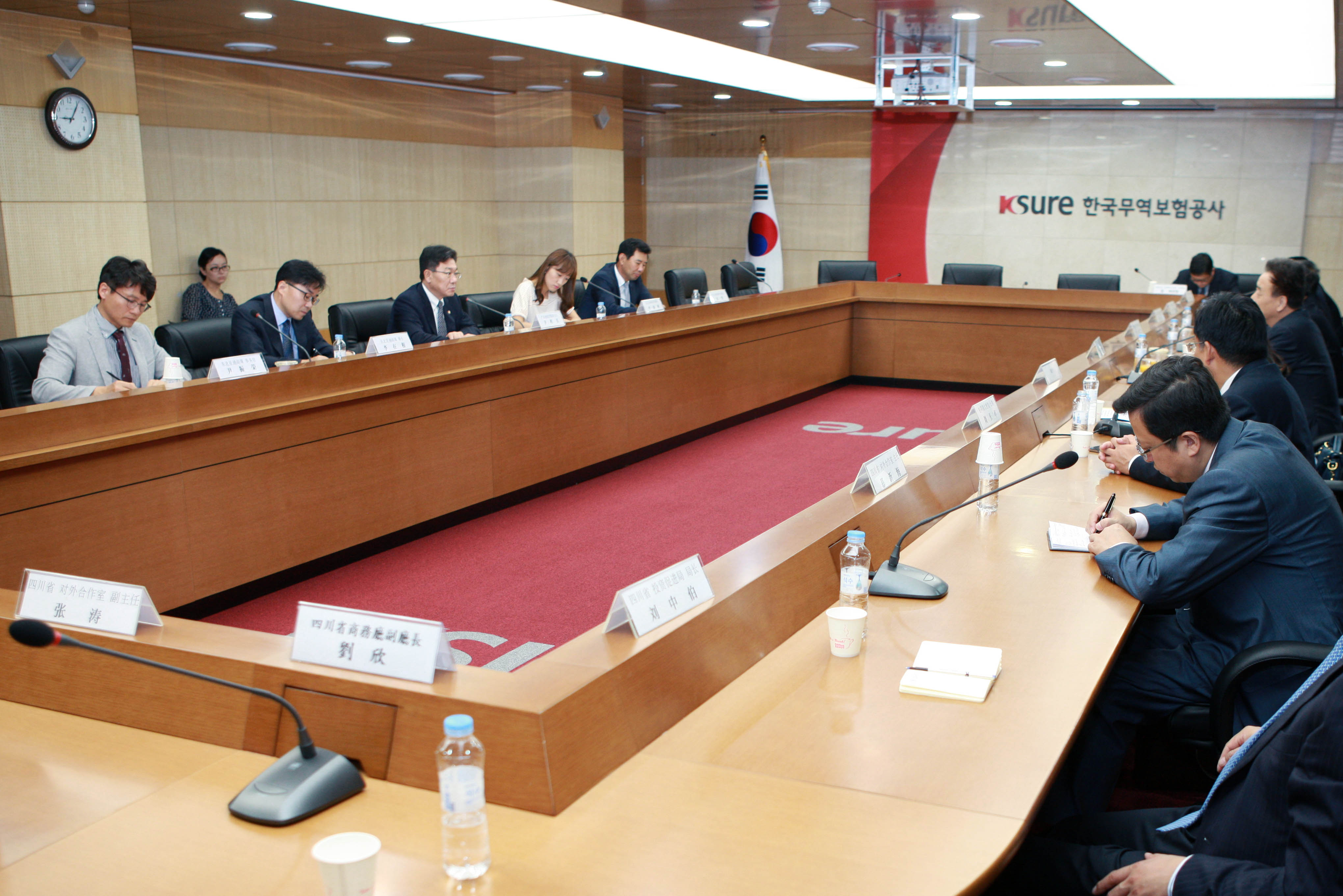 중국 사천성장 면담 4