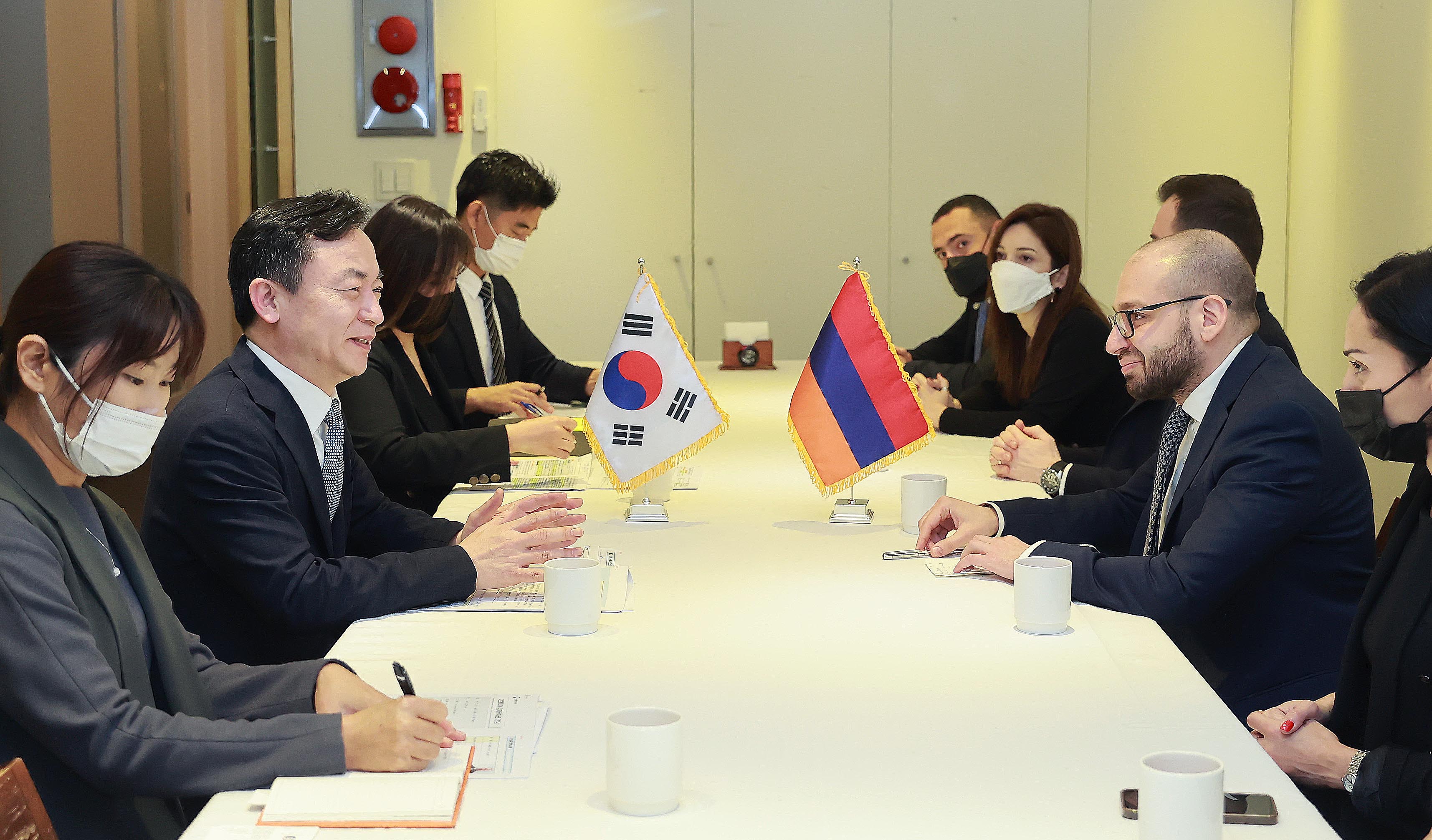 아르메니아 경제부 차관 면담 3