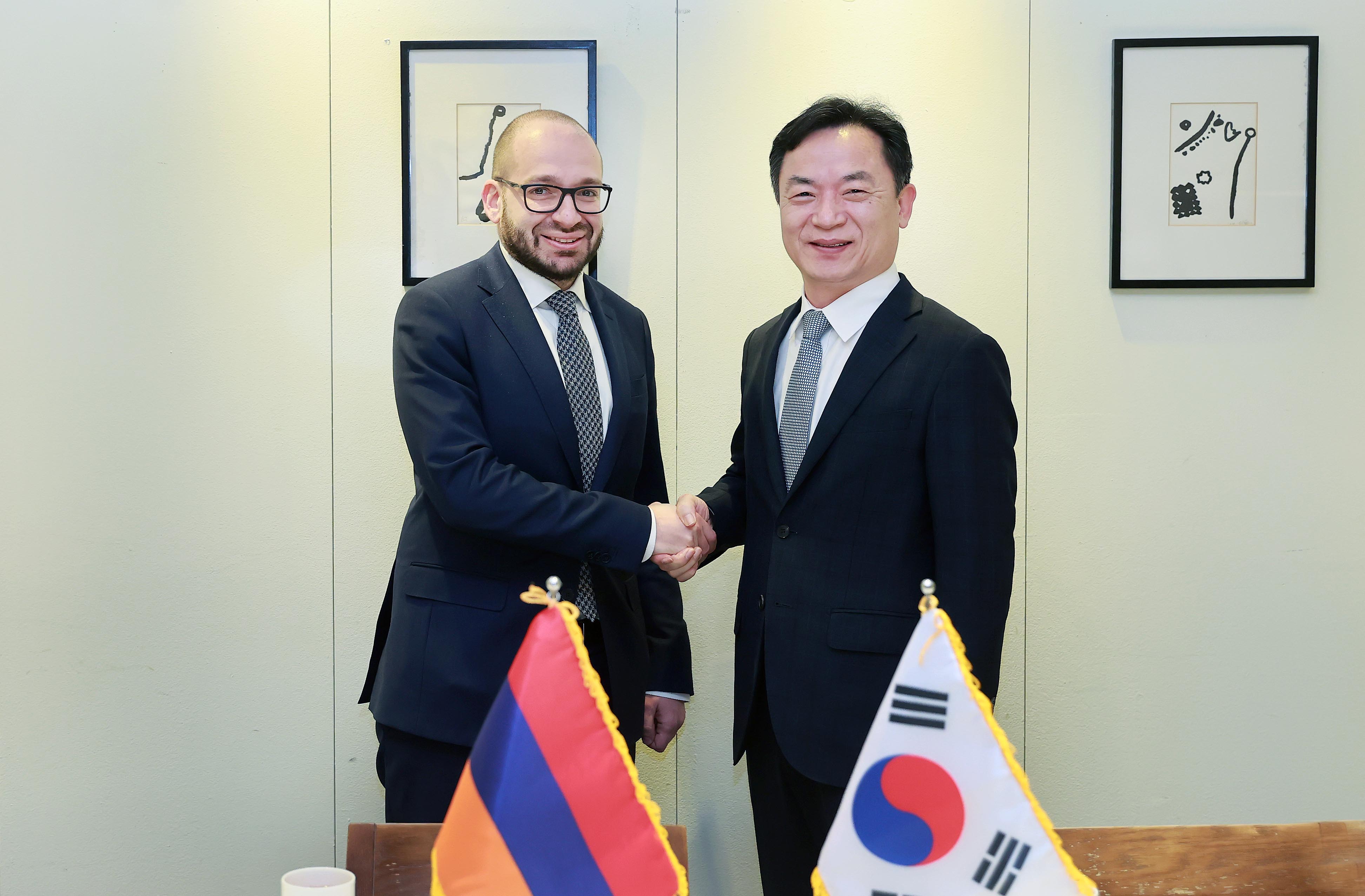아르메니아 경제부 차관 면담 2