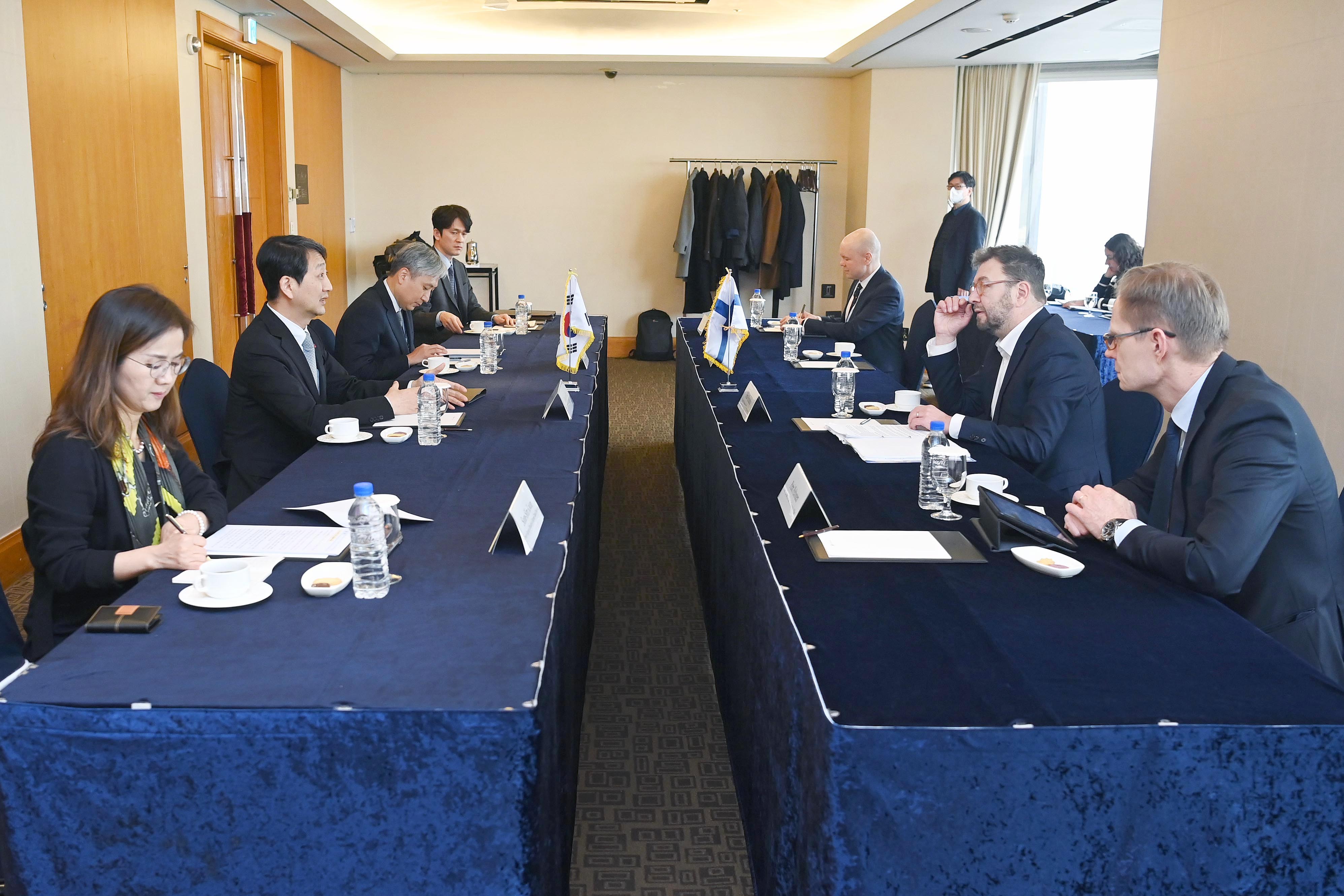 핀란드 교통통신부 장관 면담 3