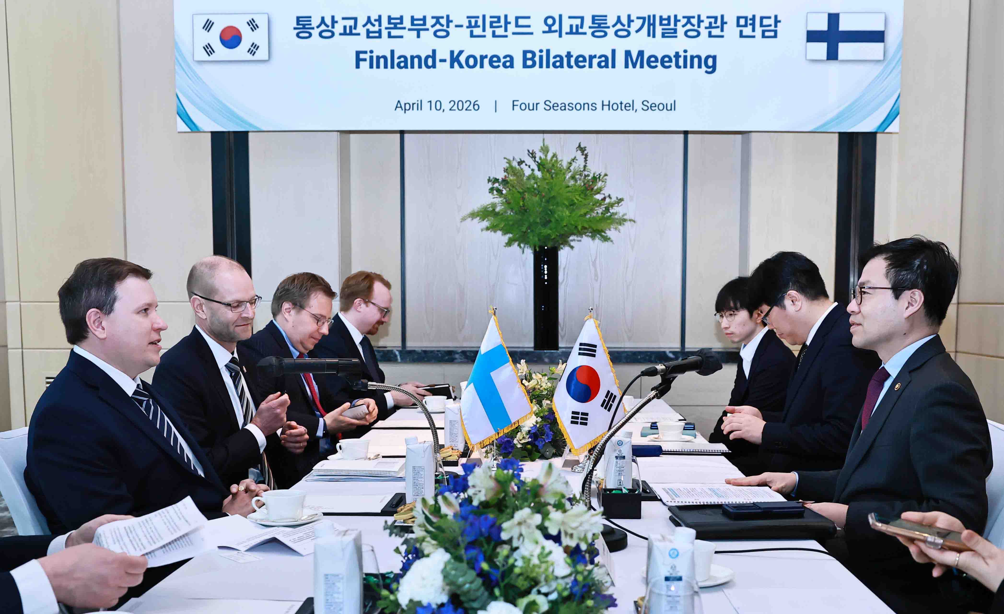 핀란드 외교통상개발장관 면담 2
