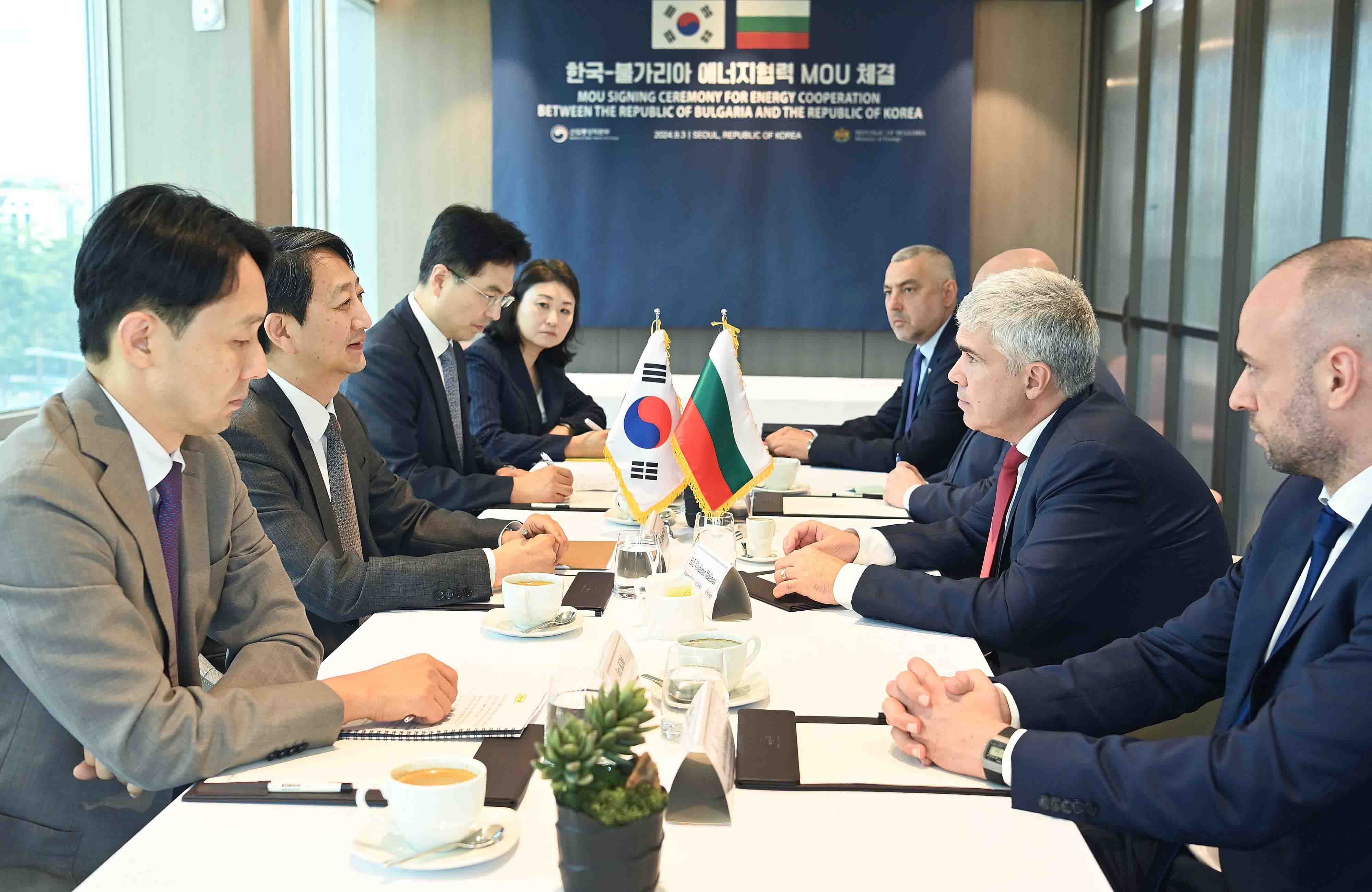 불가리아 에너지부 장관 면담 2