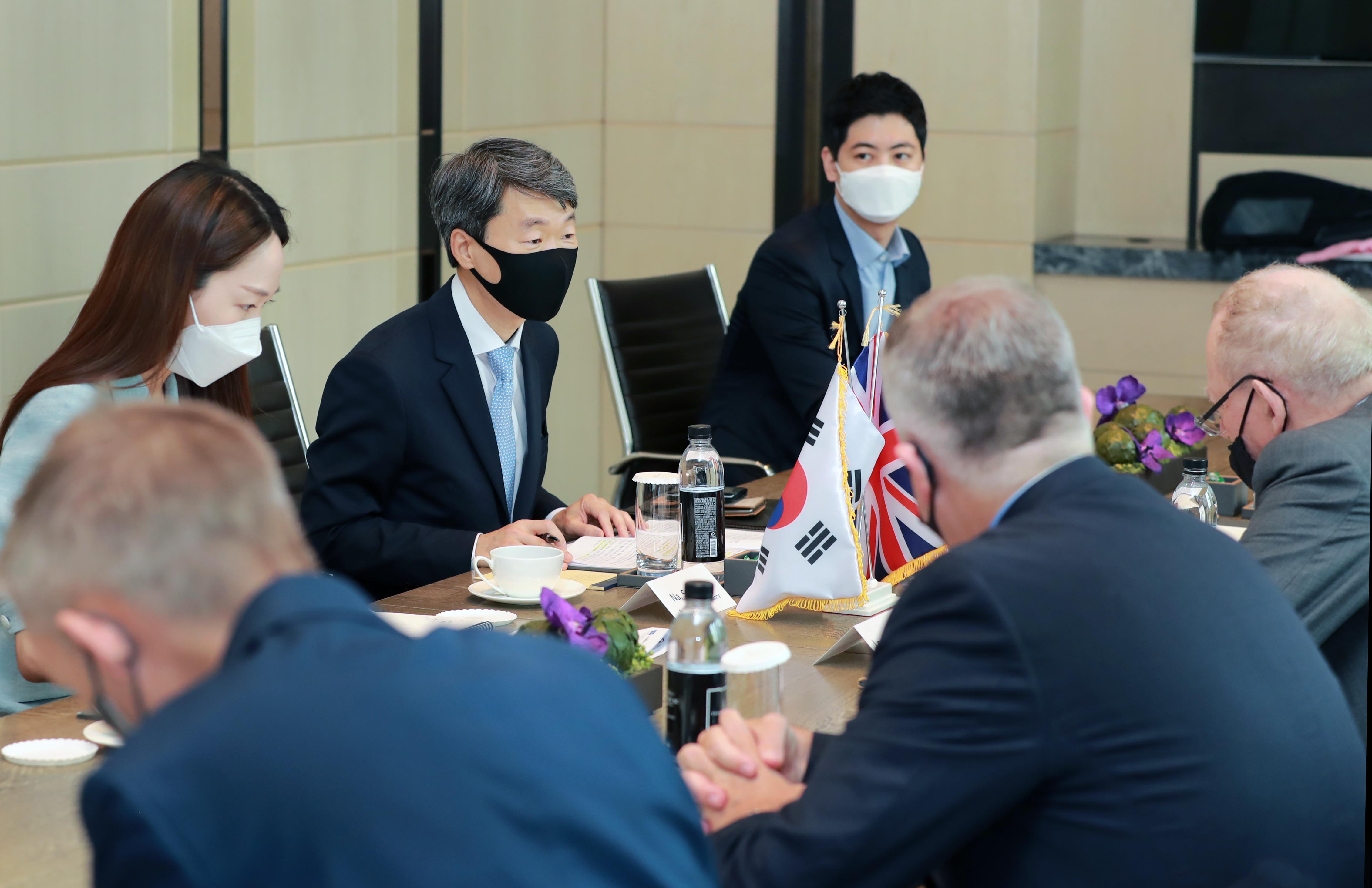 영국 국제통상부 투자 담당 국무상 면담 4
