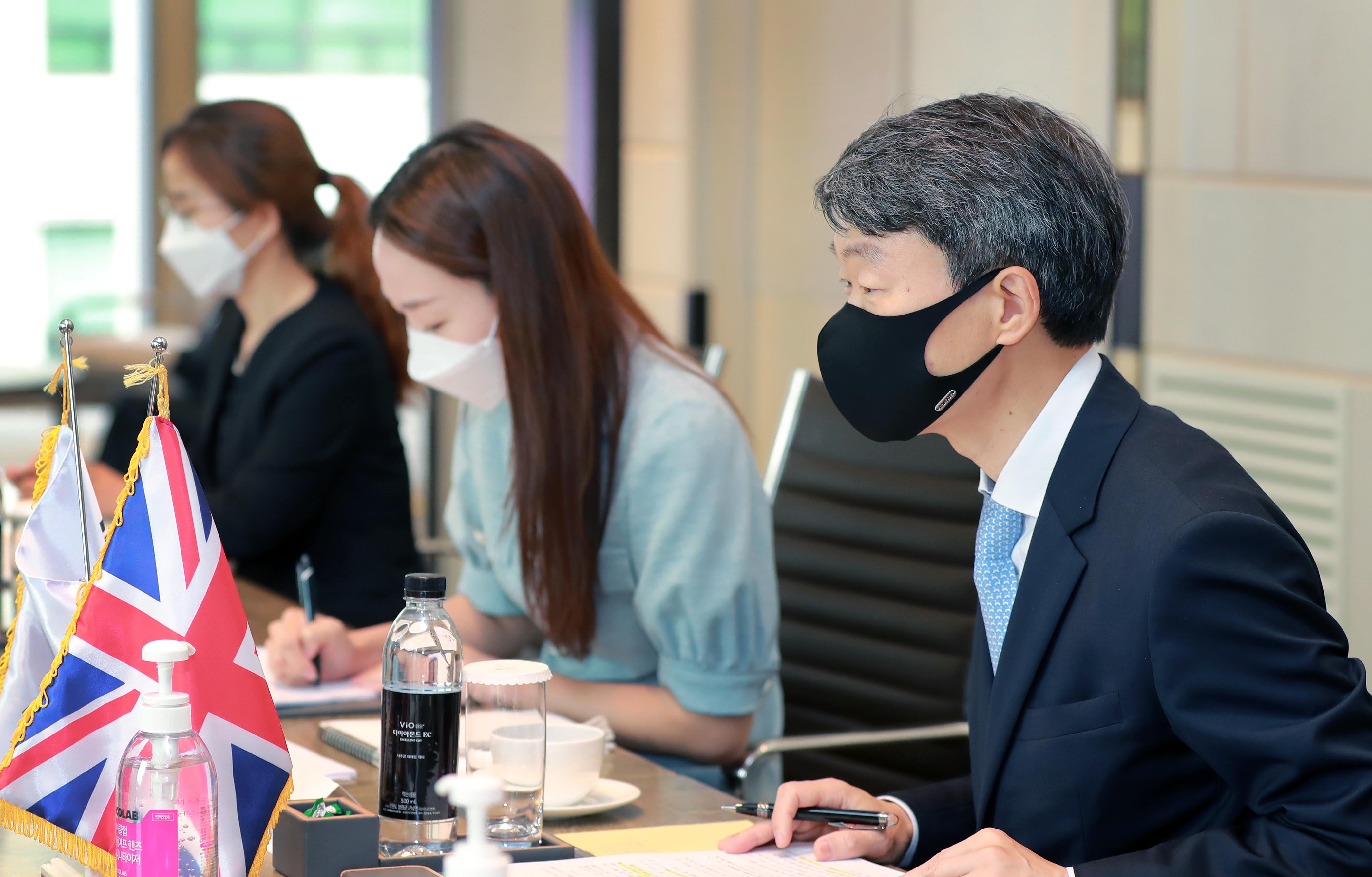 영국 국제통상부 투자 담당 국무상 면담 3