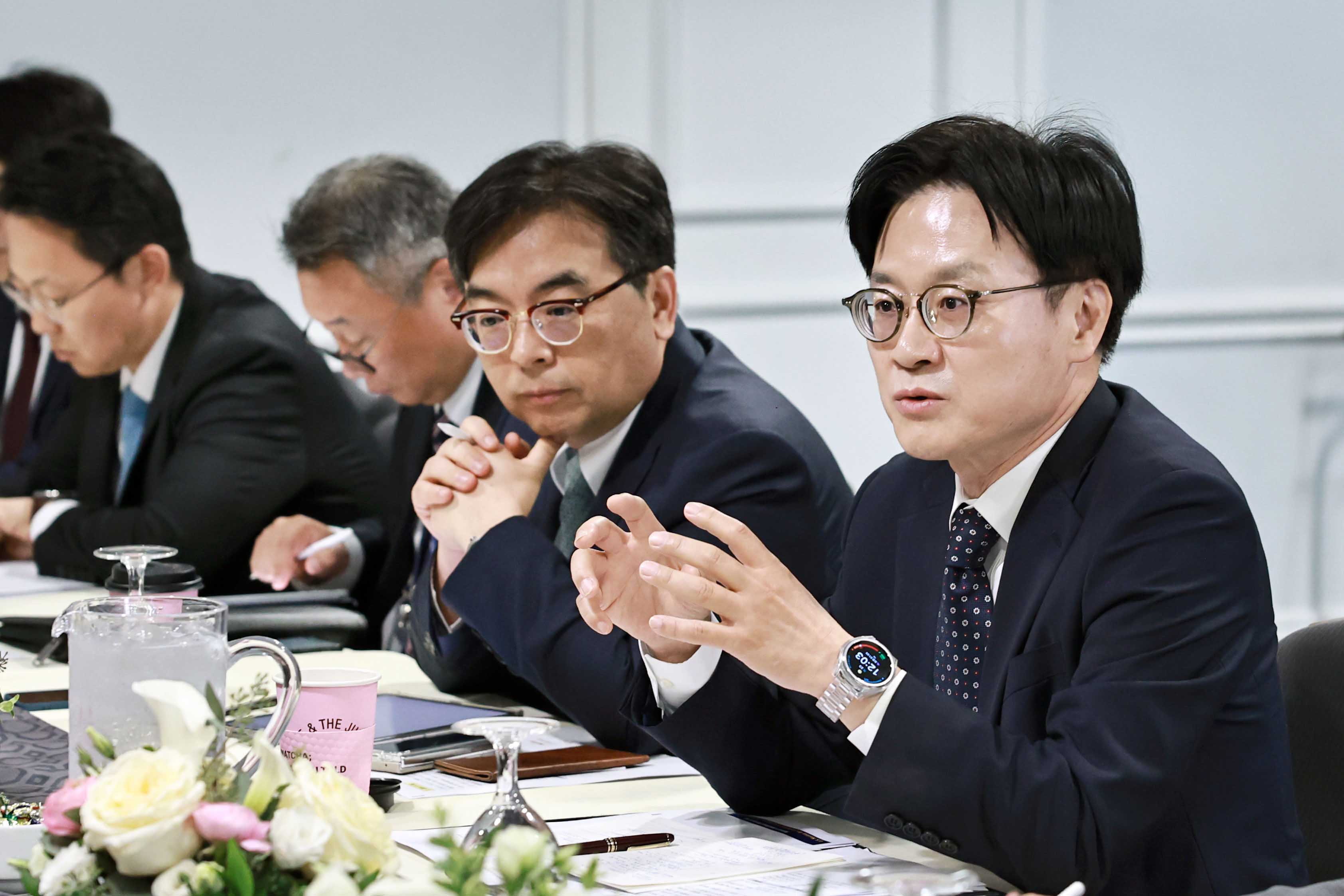 미국 상무부 장관 면담 2