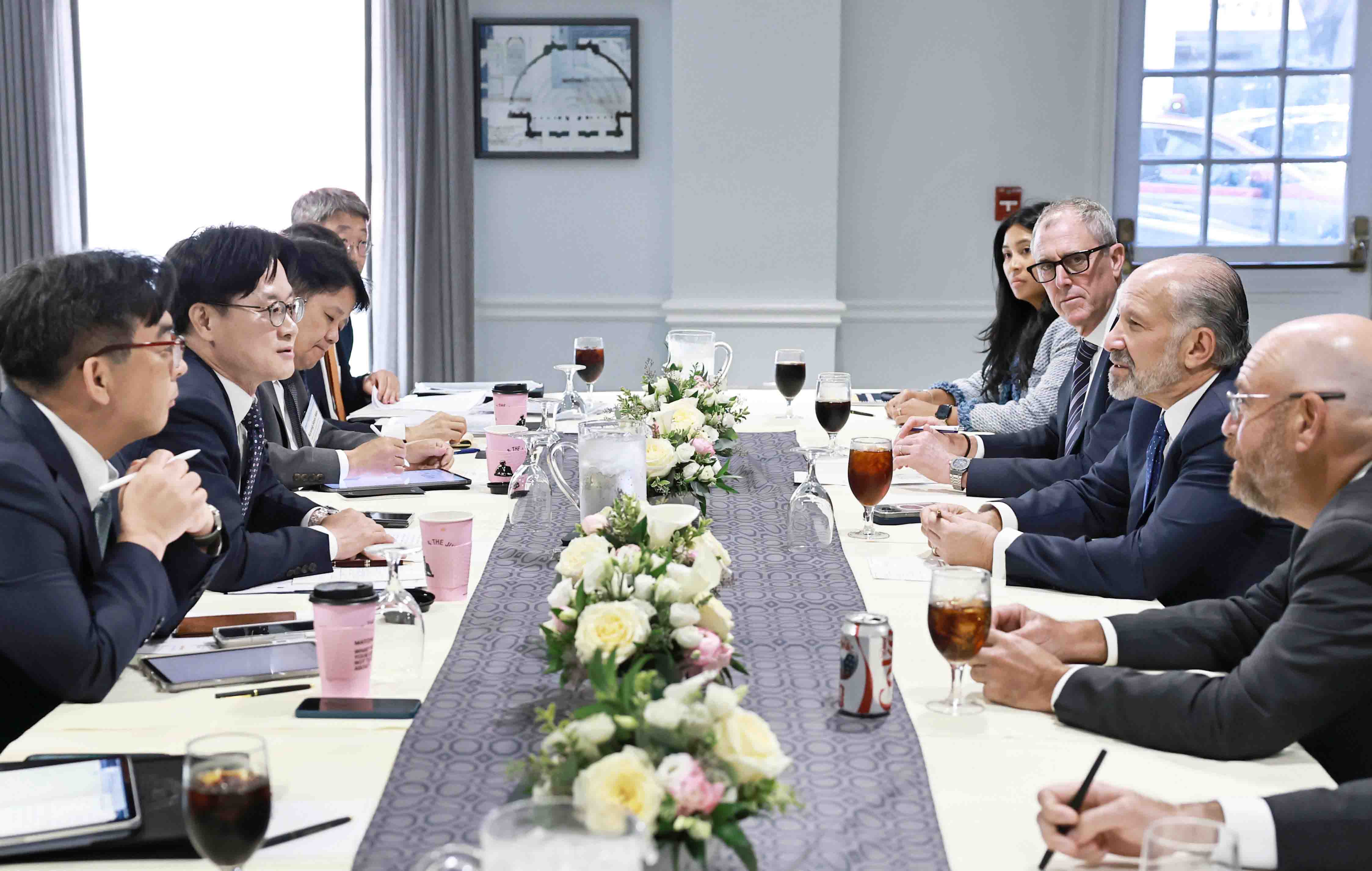 미국 상무부 장관 면담 5