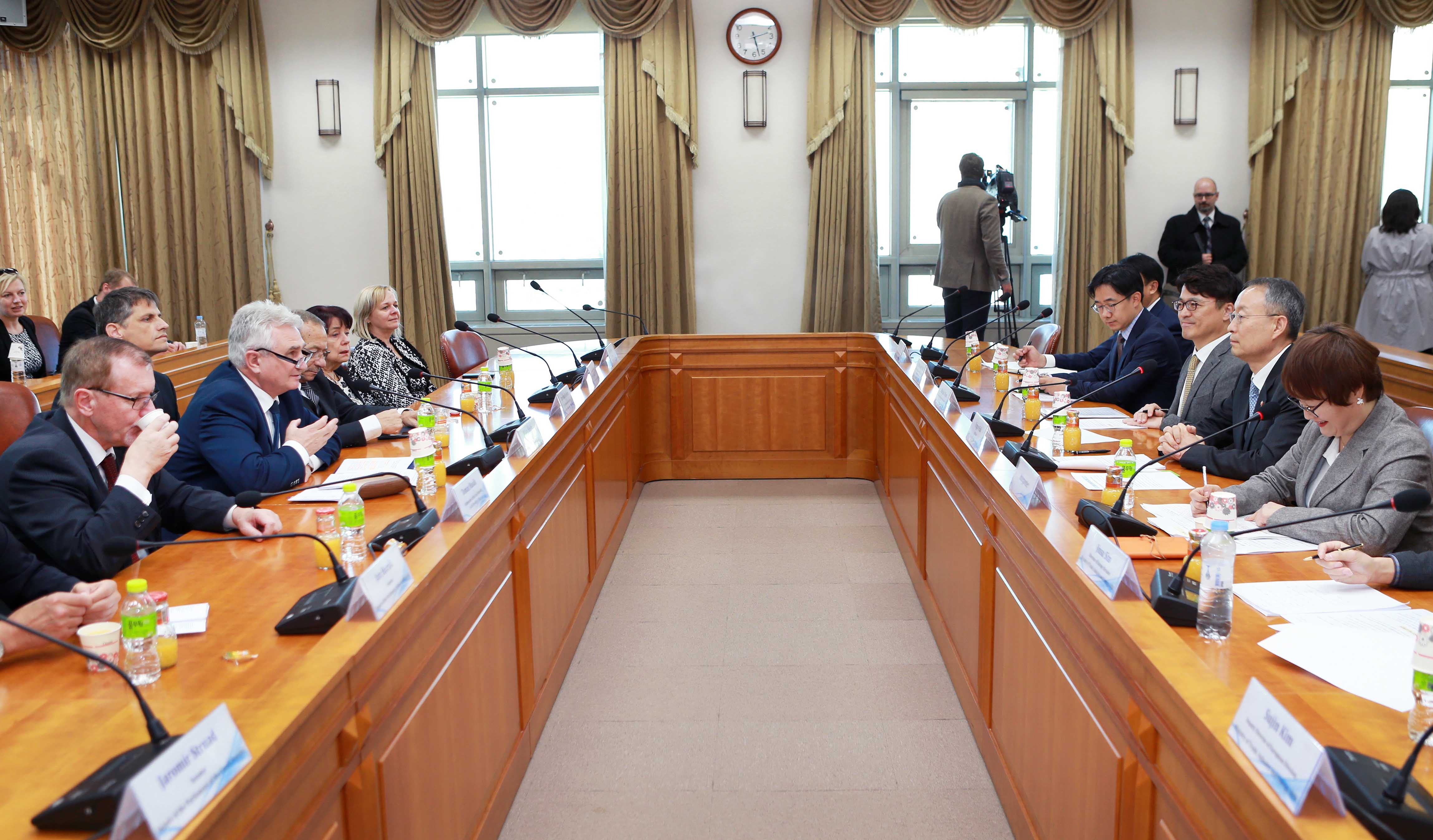 체코 상원의장 면담 3