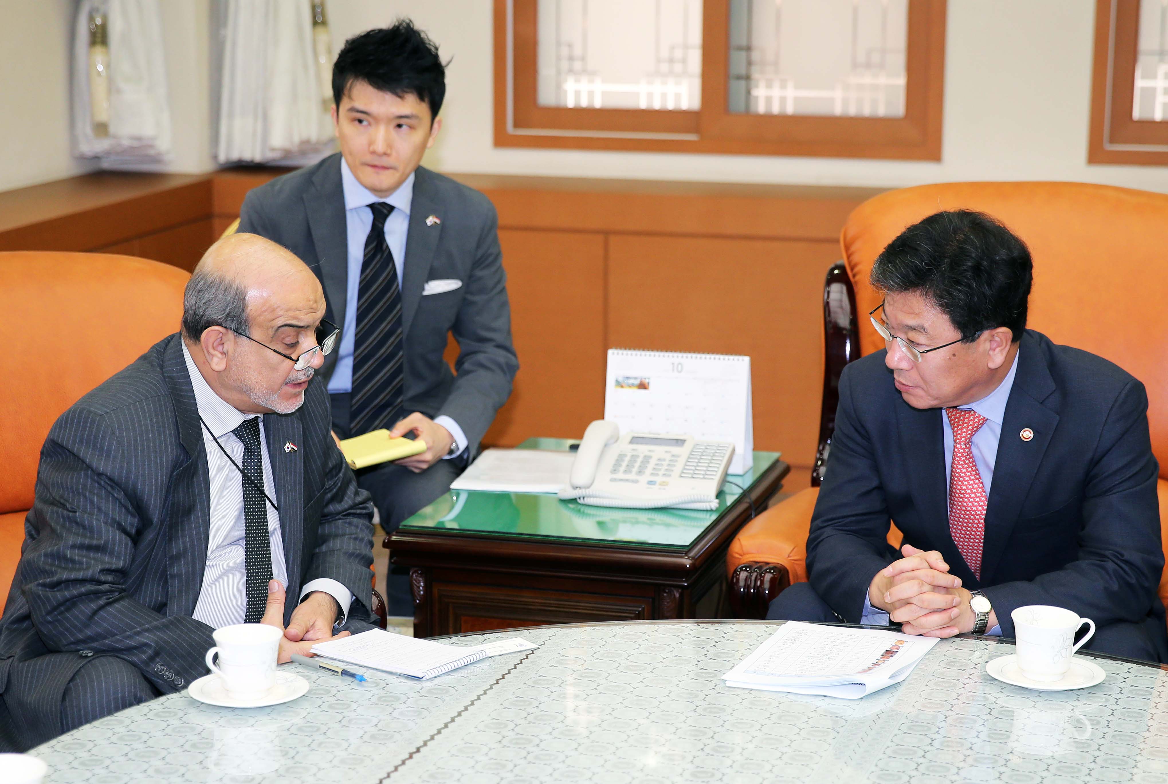 이라크 석유부 차관 면담 2