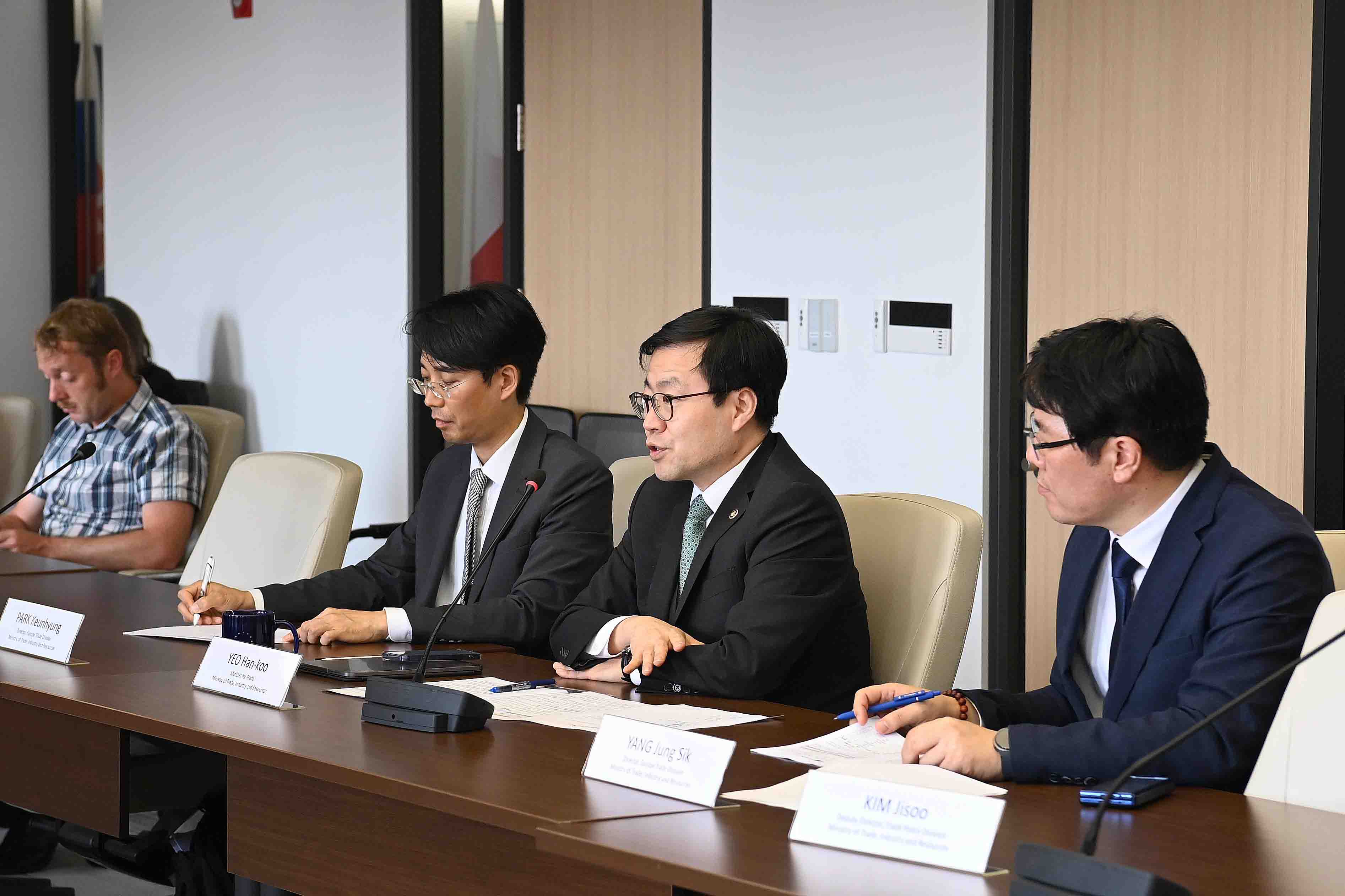 유럽의회 한반도관계대표단 면담 3